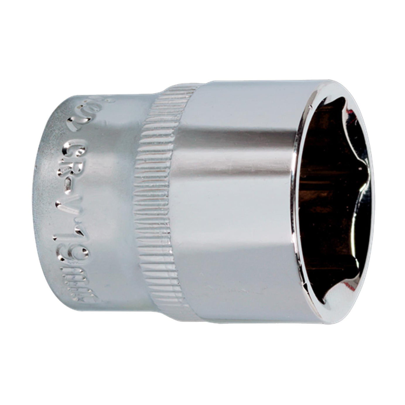 Sealey WallDrive Socket 19mm 3/8"Sq Drive Fully Polished