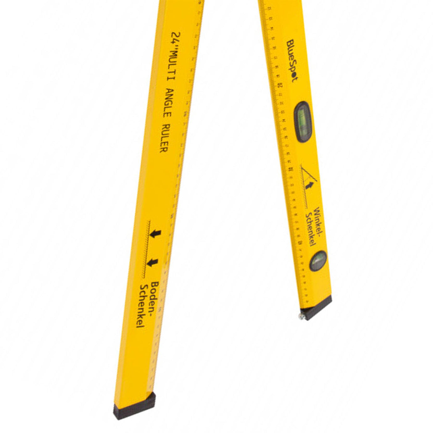BlueSpot 24" Ruler And Angle Finder Multi Function Ruler Built In Spirit Level