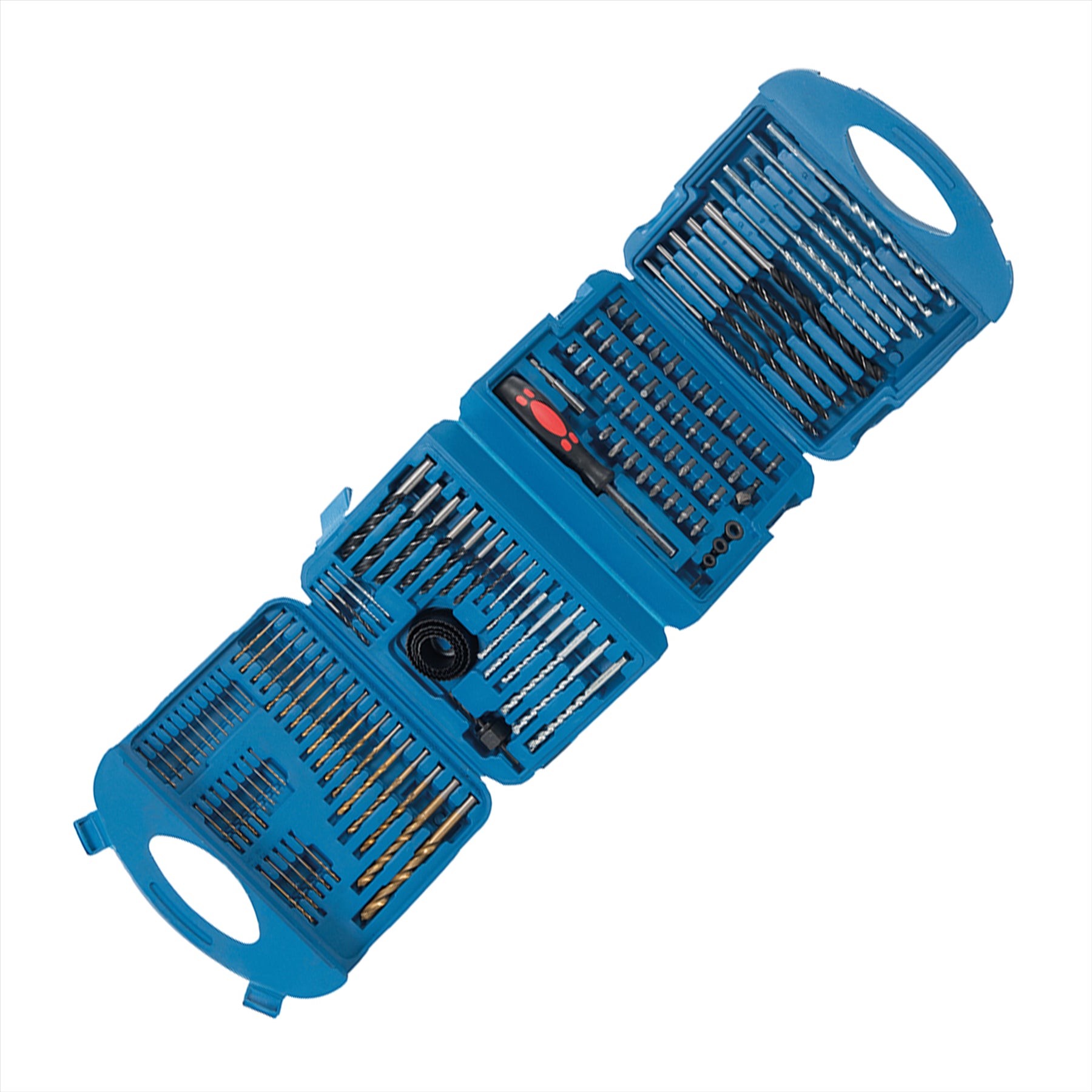 126 Piece Hss Metric Twist Drill Bit Set Carry Case Heavy Duty Work Kit