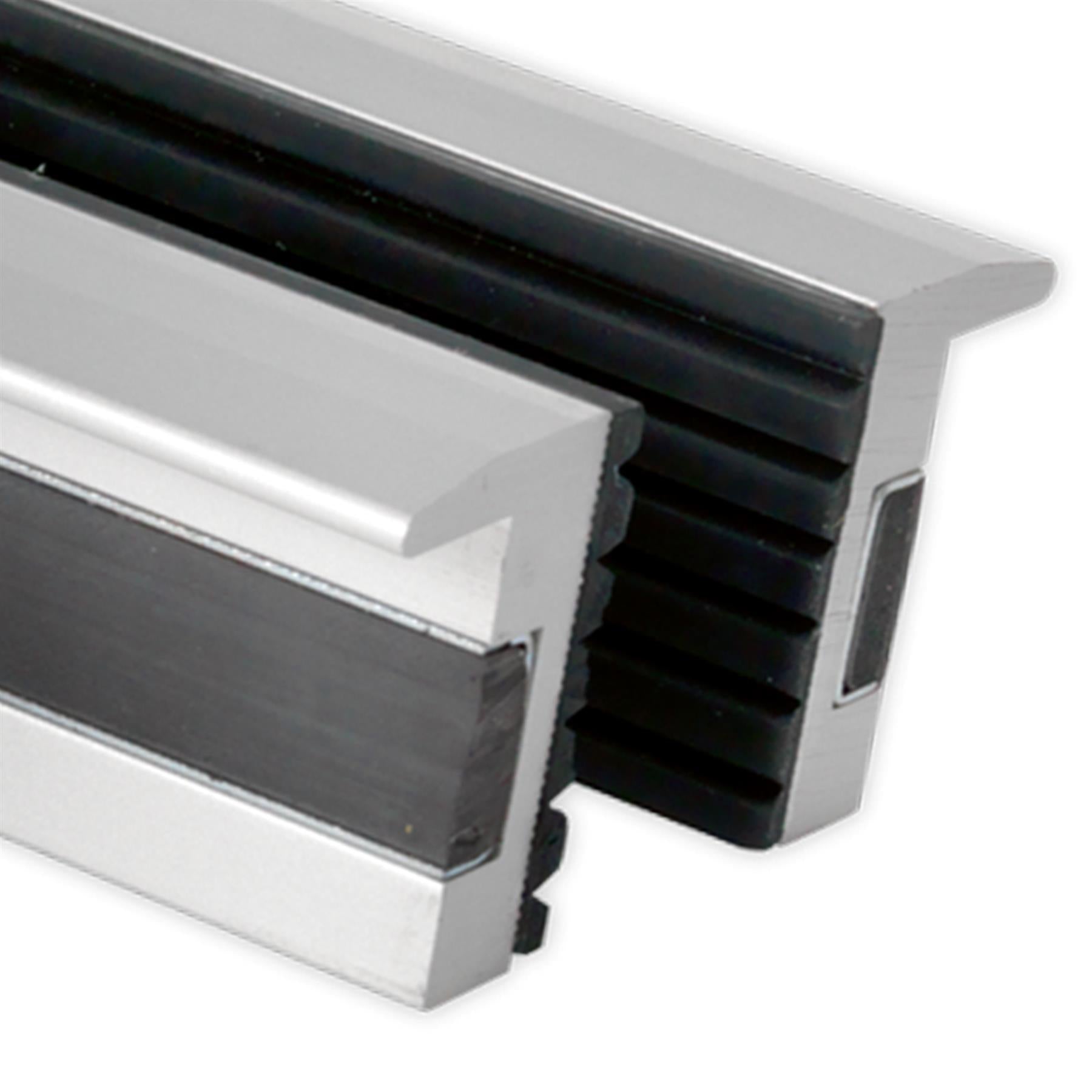 Soft Jaws for Vices - 150mm Aluminium body with soft rubber Sealey