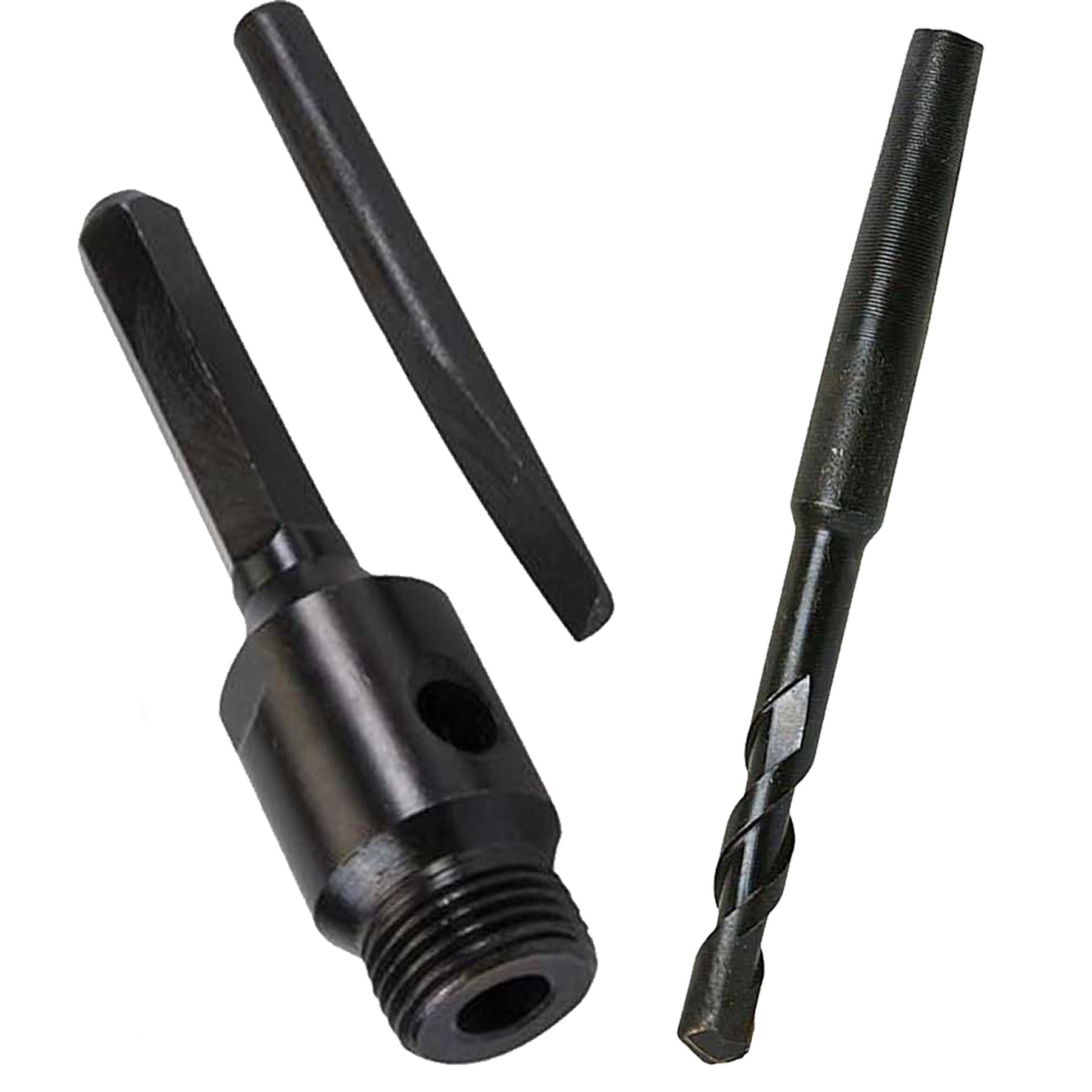 TCT Core Drill Bit 100mm Hole Saw Masonry Stone Brick SDS Plus 100mm Shaft Pilot