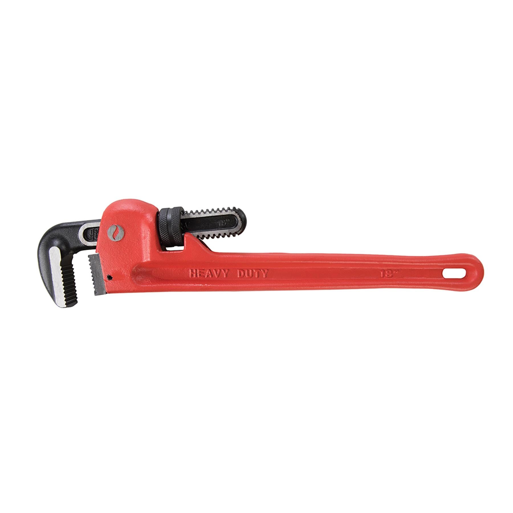 18" Heavy Duty Pipe Wrench Fast Self-clamping Secures Smoothest Pipework