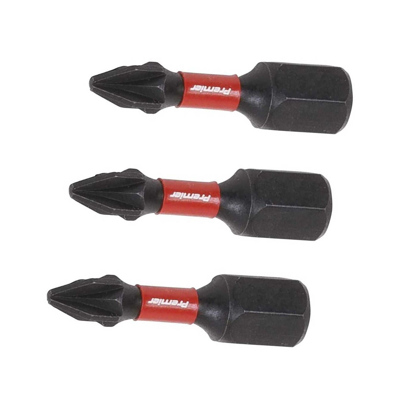 Pozi #1 Impact Power Tool Bits 25mm - 3pc