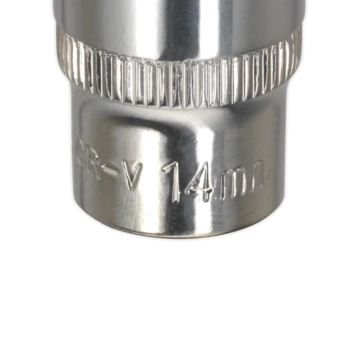 Sealey WallDrive Socket 14mm 3/8"Sq Drive Fully Polished