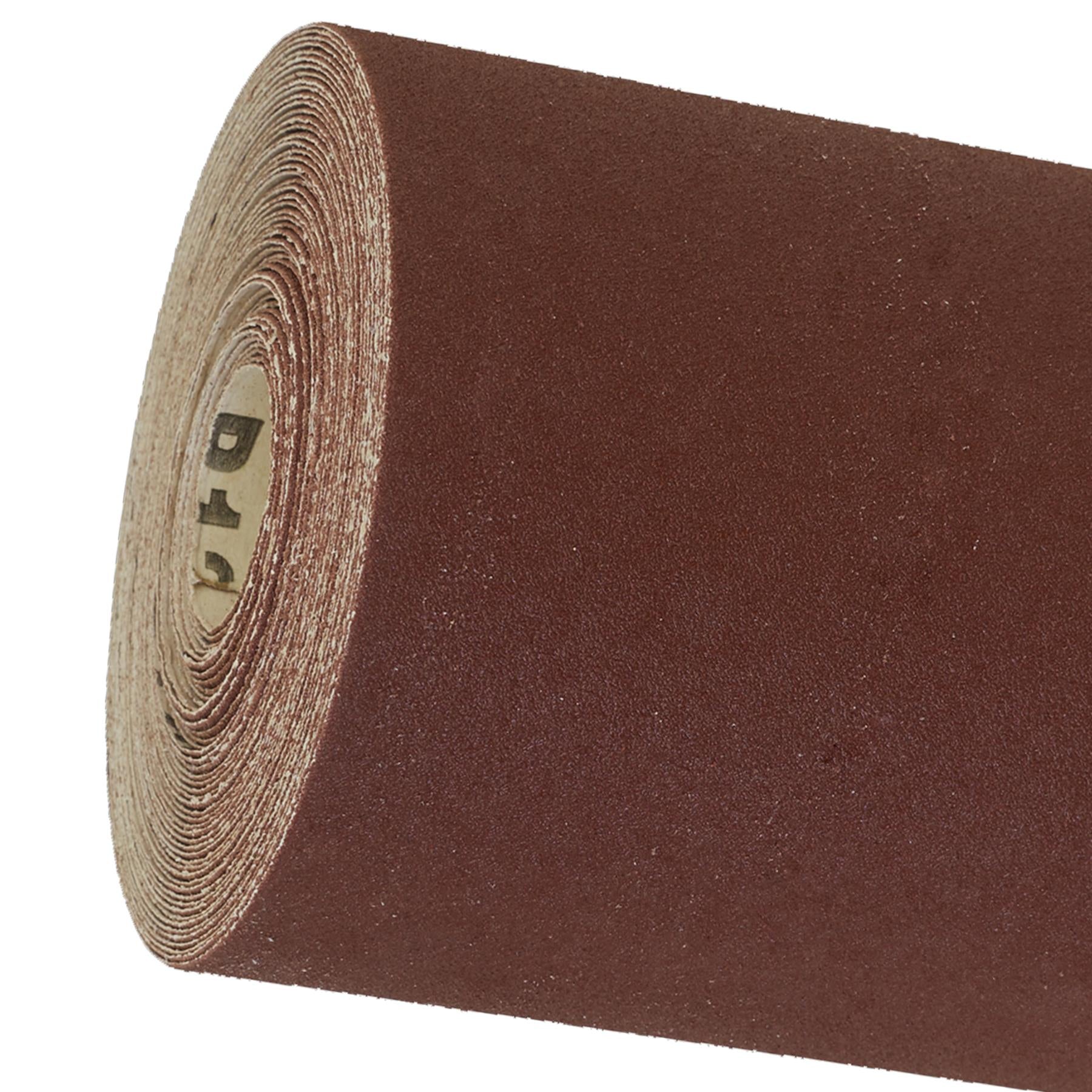Production Sanding Roll 115mm x 10m - Fine 120Grit. Sealey