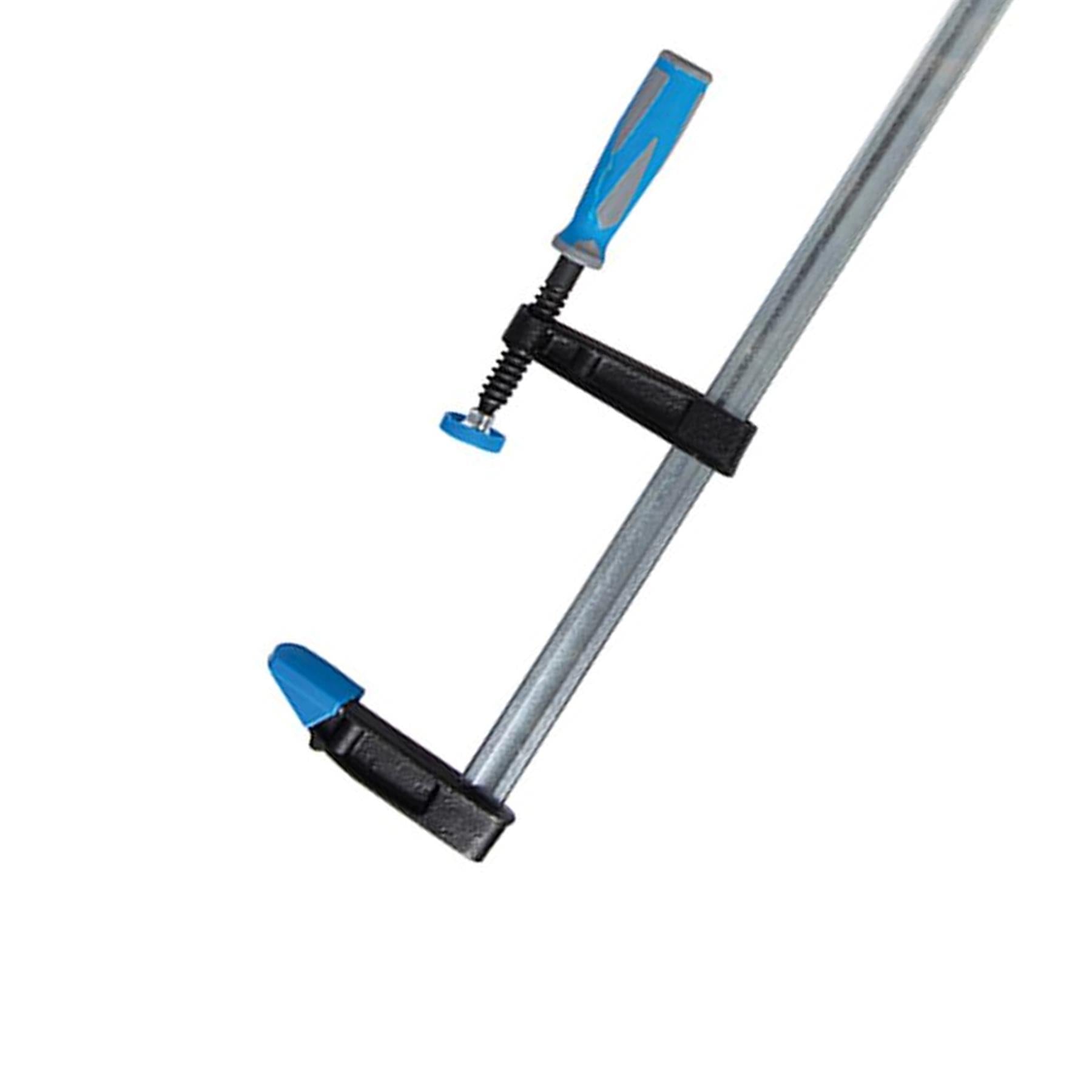 F-Clamp Heavy 900 X 80mm Soft Grip Hobby Woodwork Soft Plastic Jaws