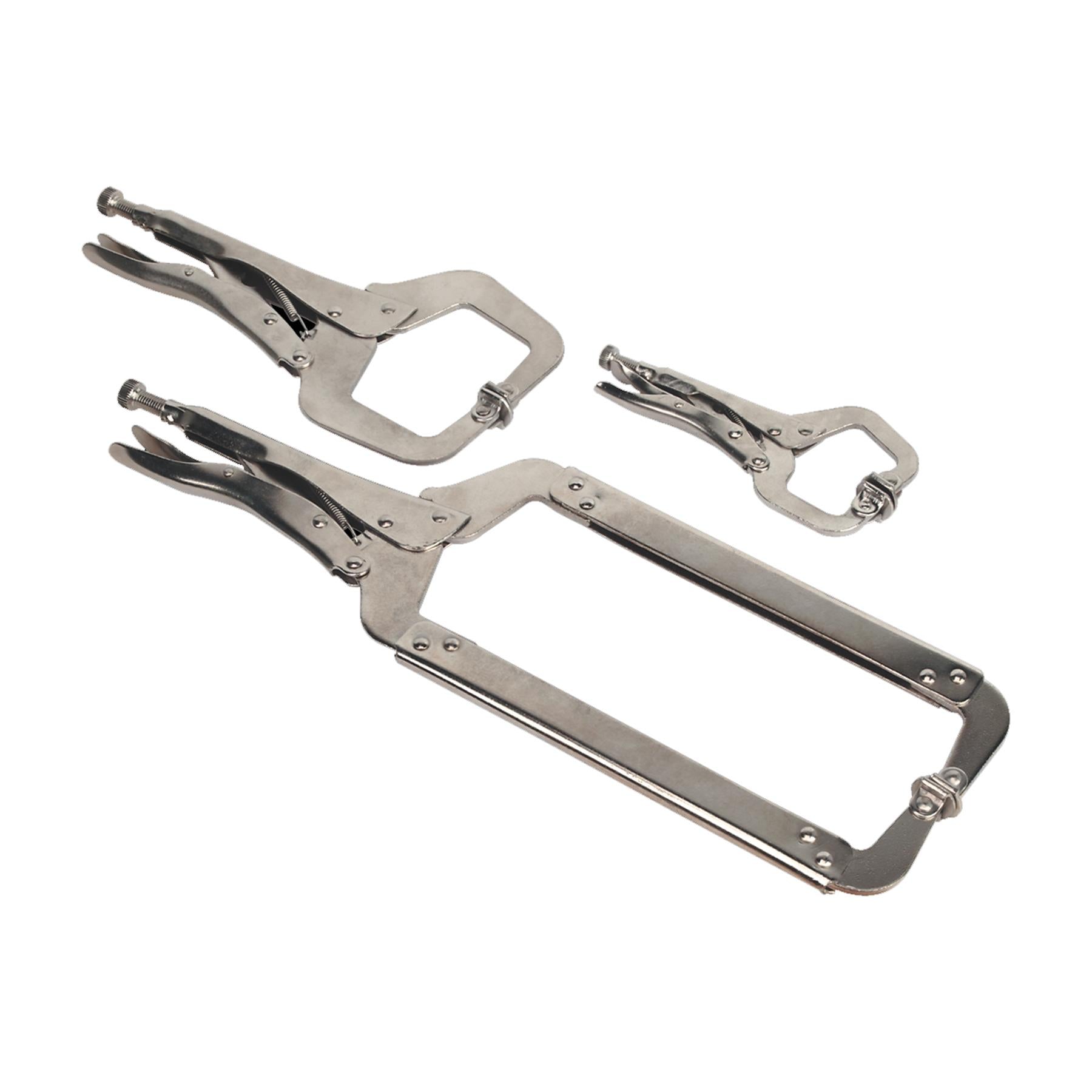 Sealey Locking 'C' Clamp Set 3pc