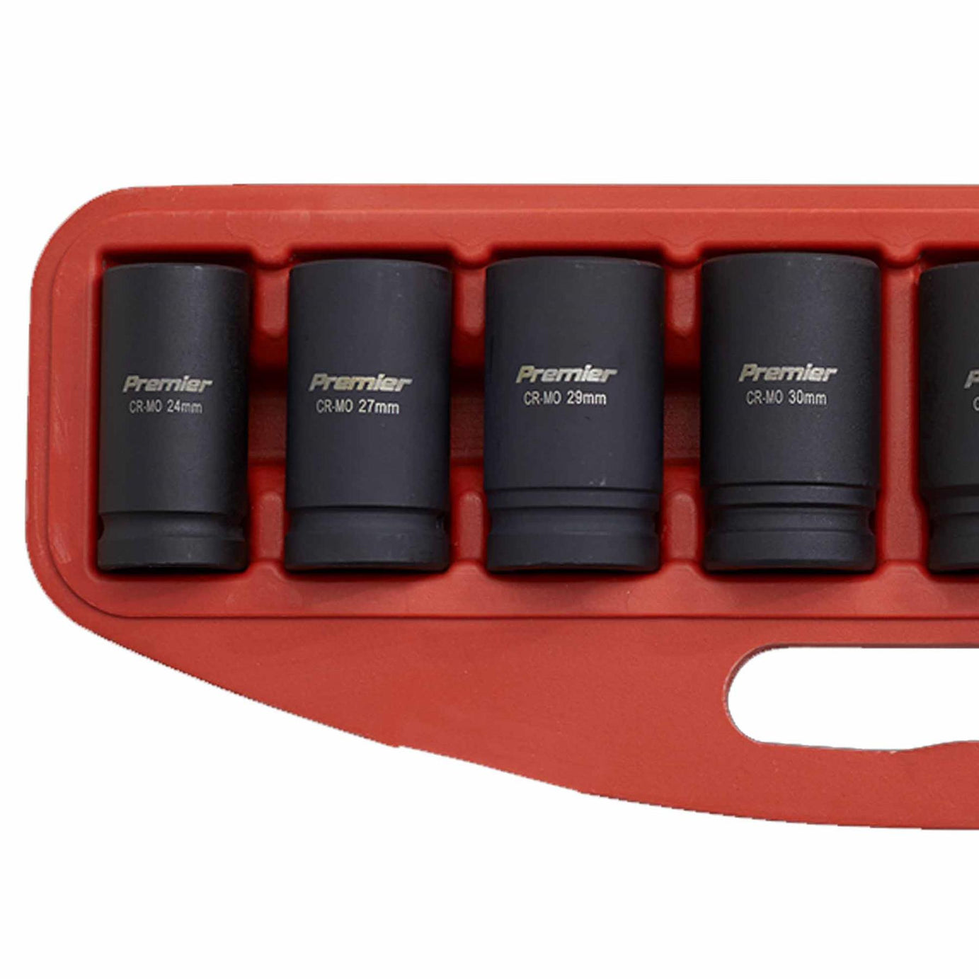 Sealey Impact Socket Set 8pc Deep 3/4"Sq Drive Metric