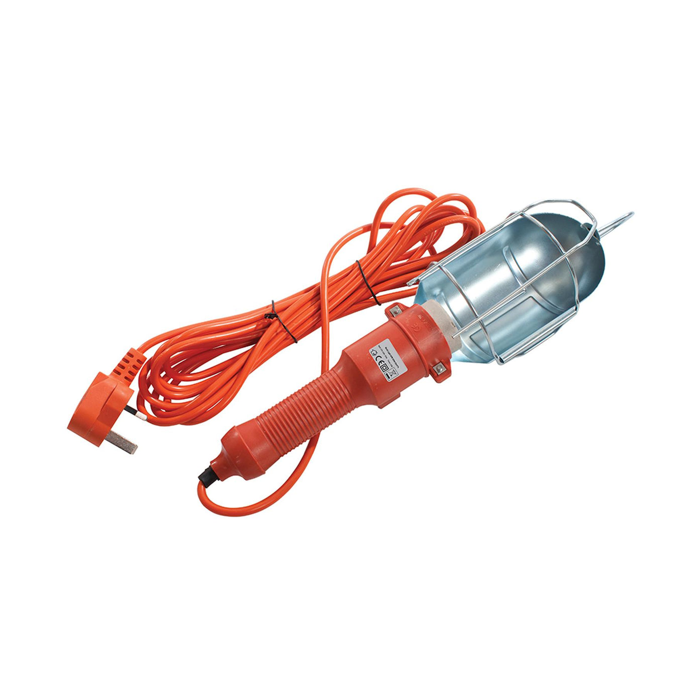 Portable Work Light Inspection Lamp 60W 240V Protective Cage Length 400mm