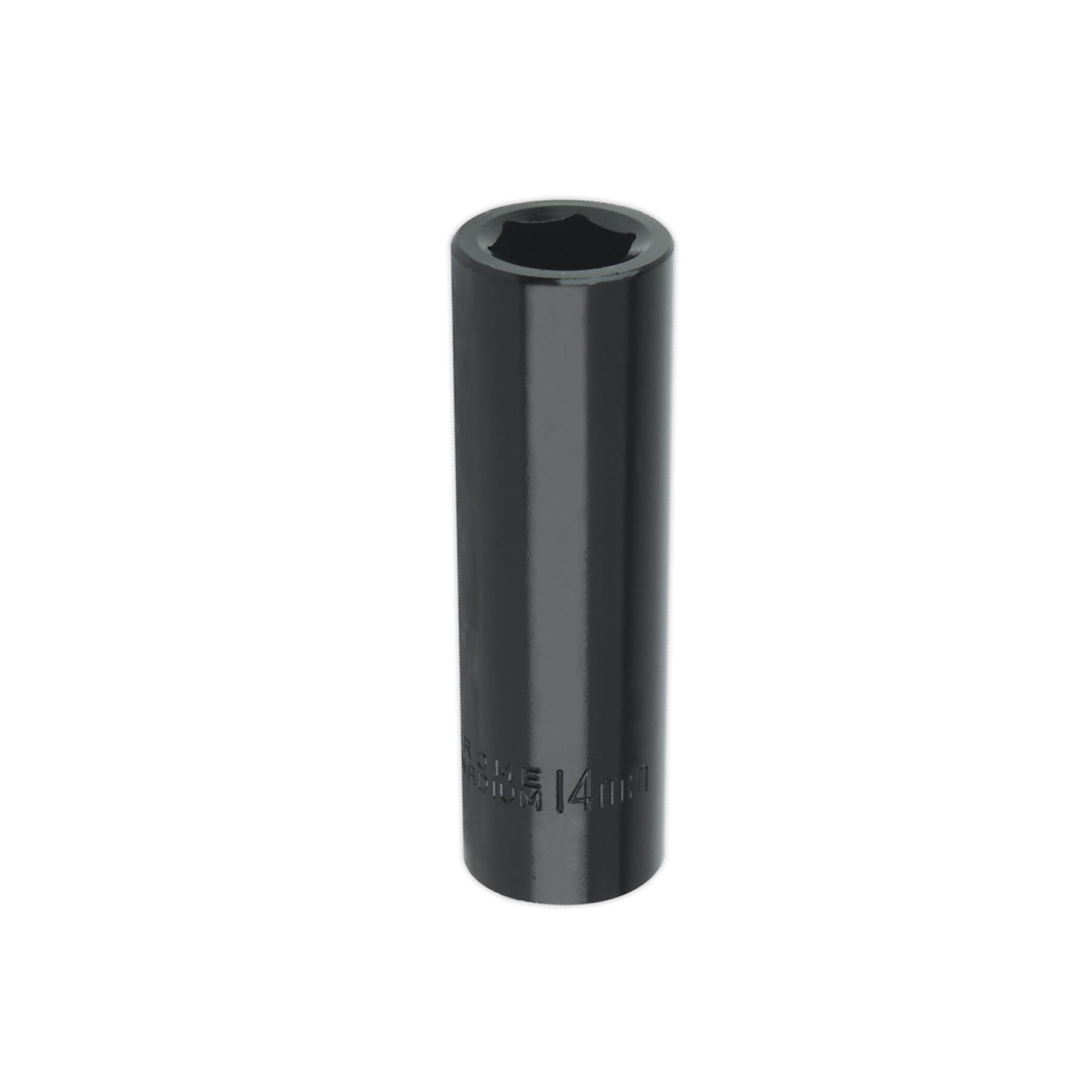 Sealey Impact Socket 14mm Deep 1/2"Sq Drive