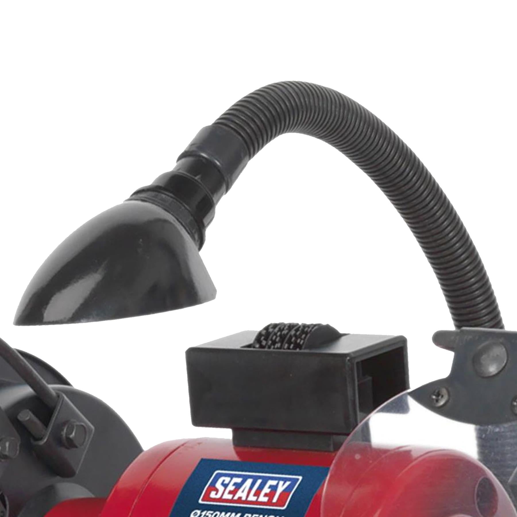 Sealey Bench Grinder 150mm & Wire Wheel Combo with Work Light 230V