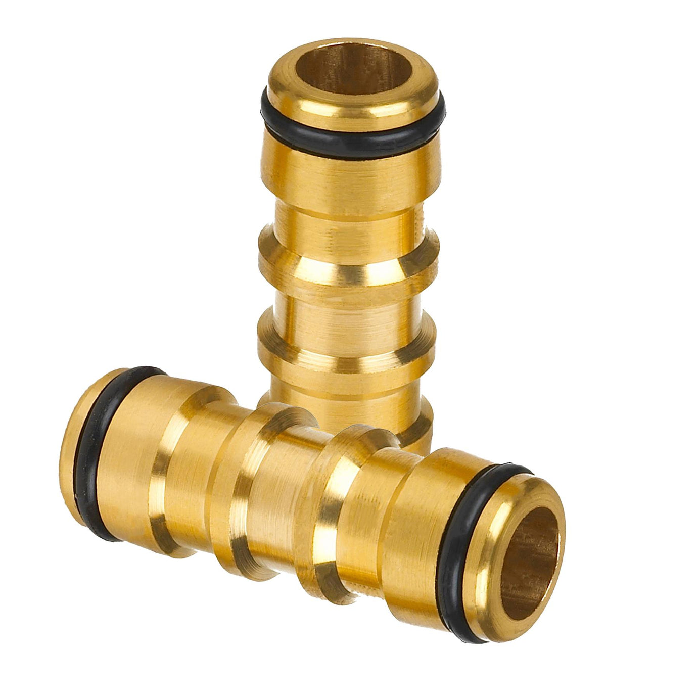 2 x Solid 1/2" Brass Quick
