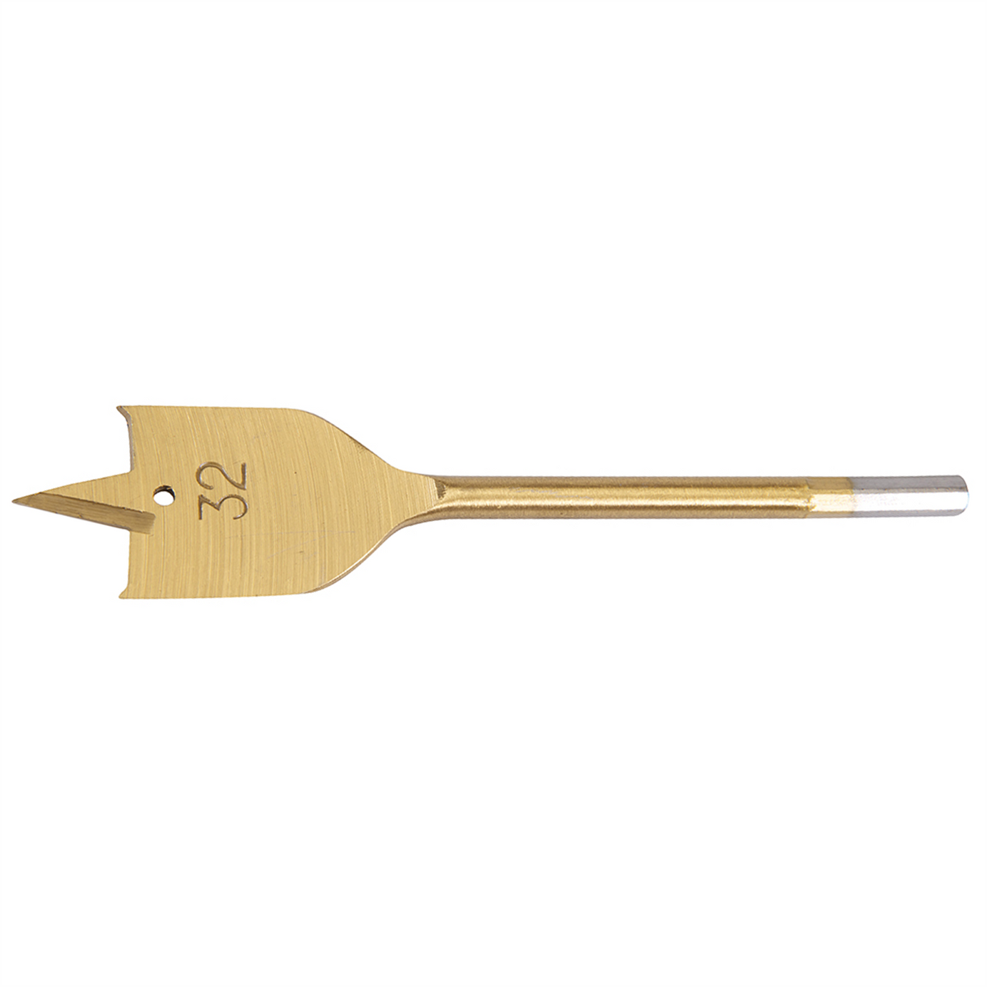 Flat Spade 32mm Titanium-gold Wood Drill Bits Timber Boring Hole Cutter Borer