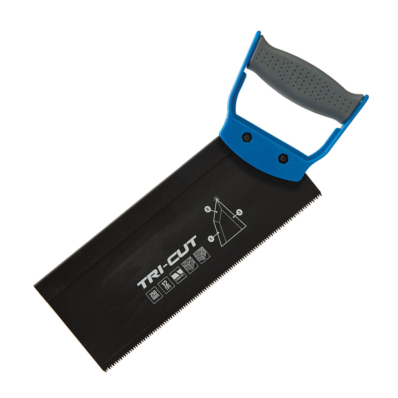 CLEARANCE TRI CUT TENON SAW 250mm 12TPI Blade Coating CROSS CUT SAW