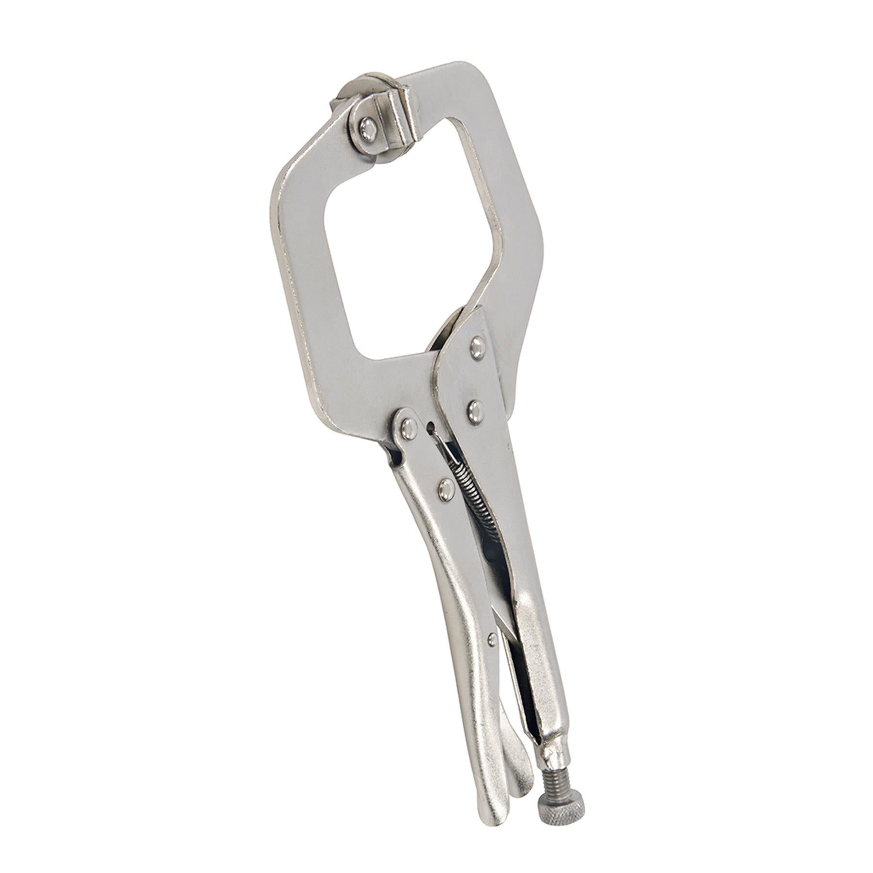 C-Type Welding Clamps 150mm Nickel-Plated Steel For Corrosion Resistance