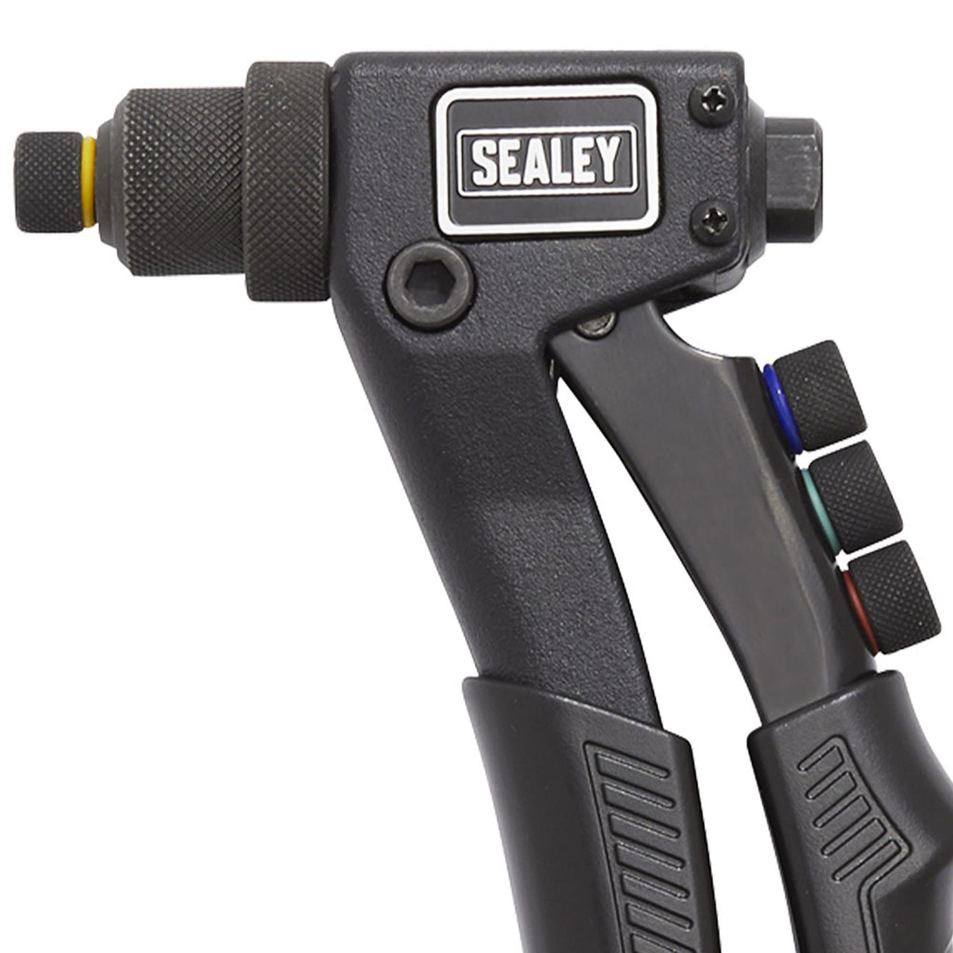 Sealey 4 Nozzle Riveter Hand Pop Rivet Gun Tool Car Body Repair Tool AK3987