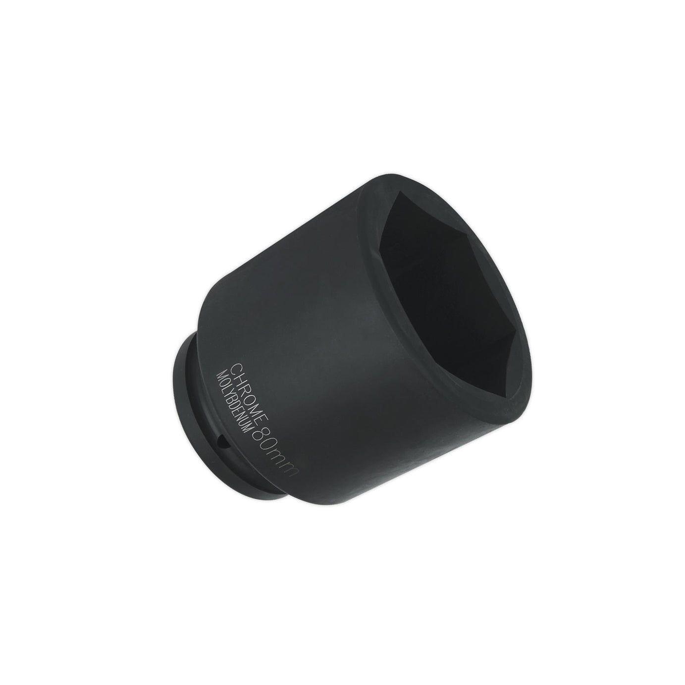 Sealey Impact Socket 80mm Deep 1"Sq Drive Chrome Molybdenum Lifetime Guarantee