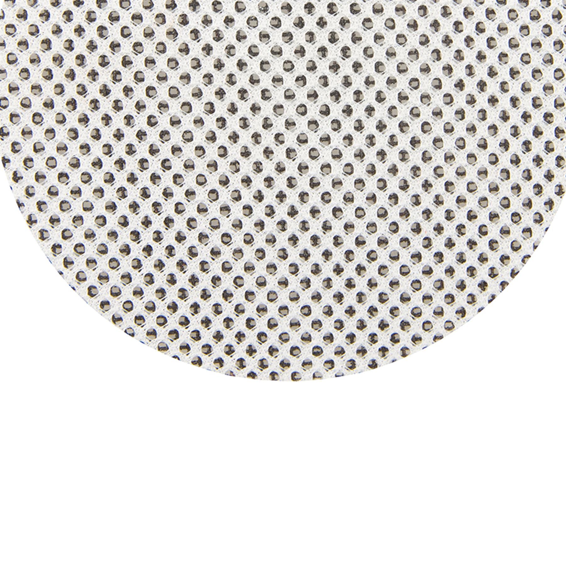 10pc MESH Sanding Discs Hook & Loop Paper  225mm 80 Grit