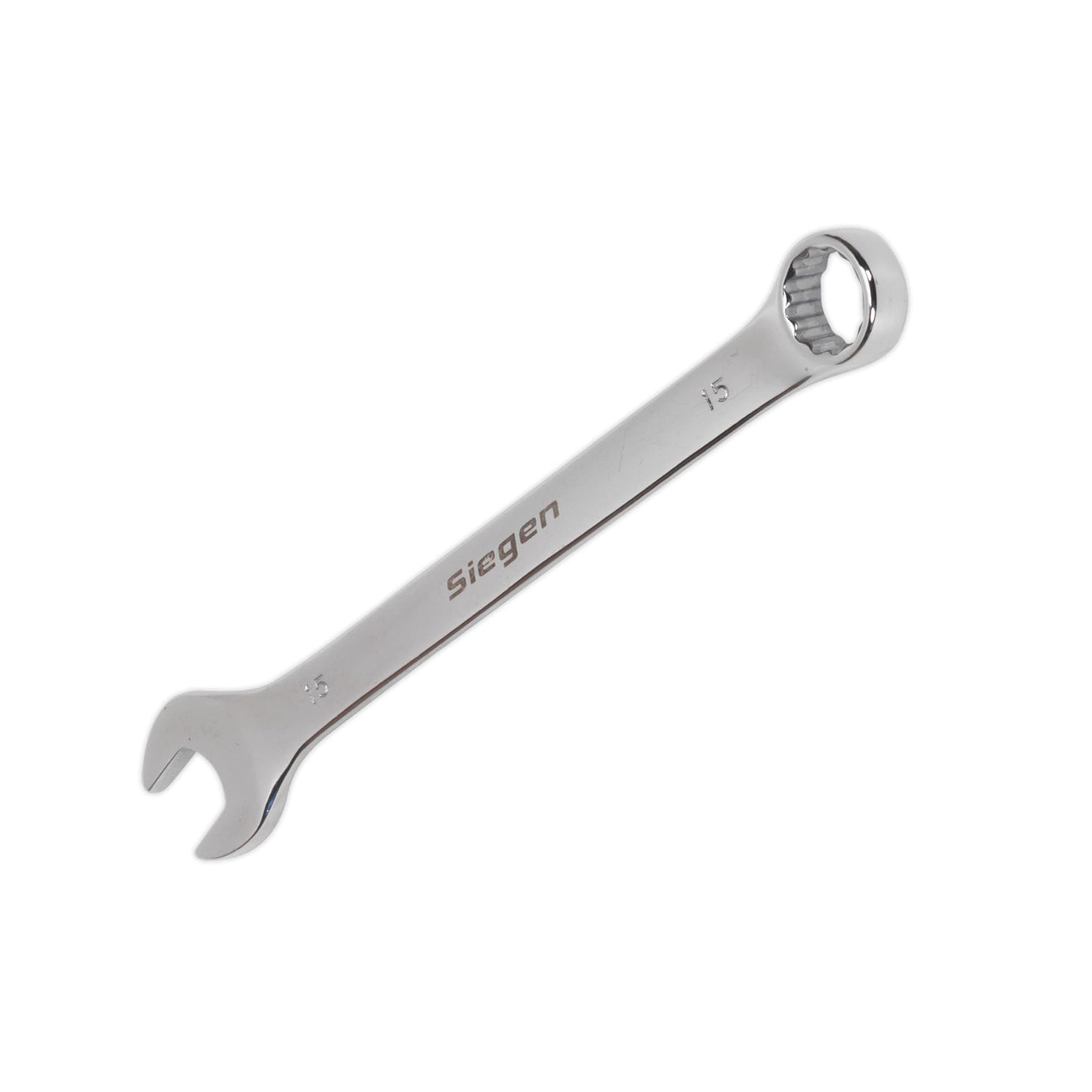 Sealey Combination Spanner 15mm Chrome Vanadium Steel