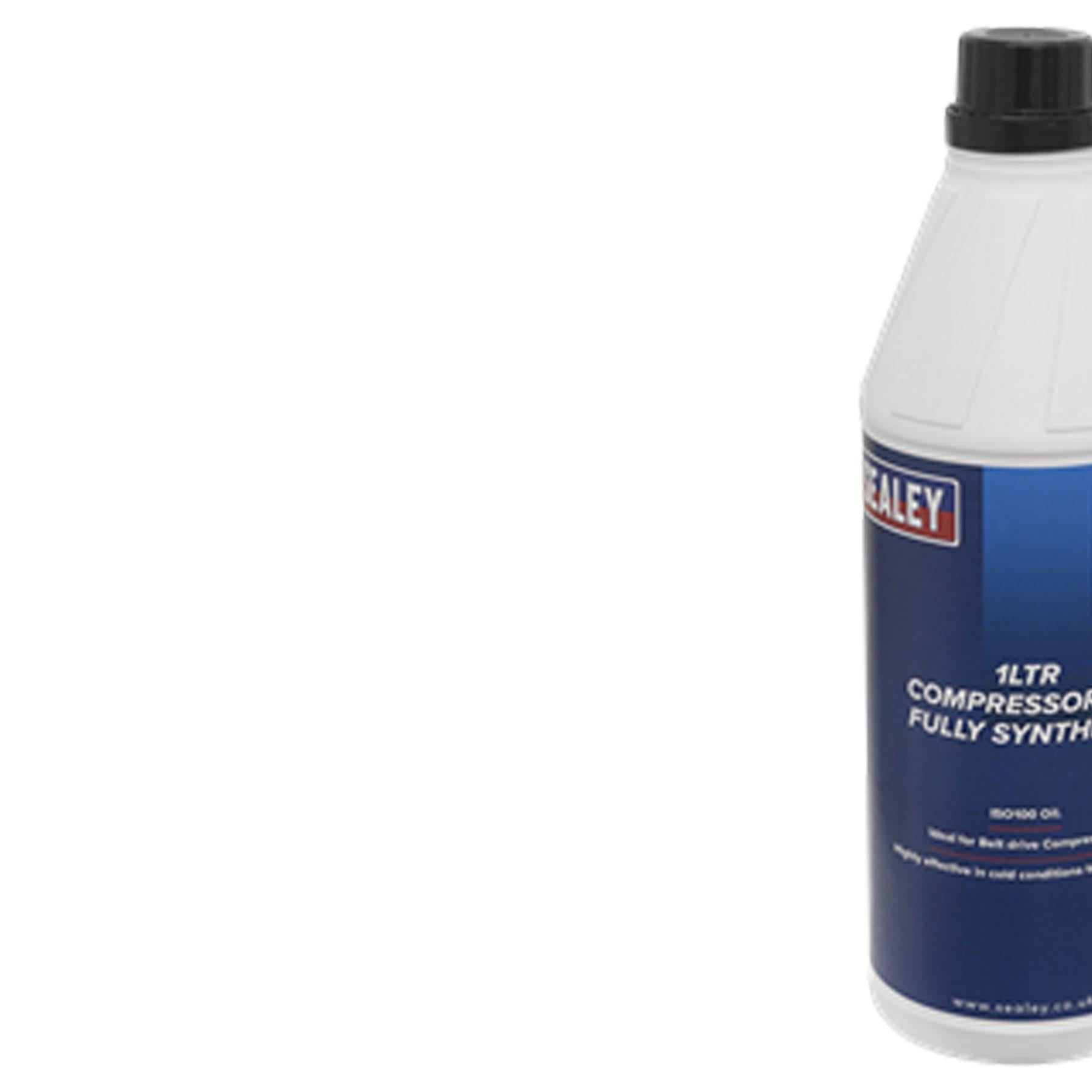 Sealey Compressor Oil Fully Synthetic 1L