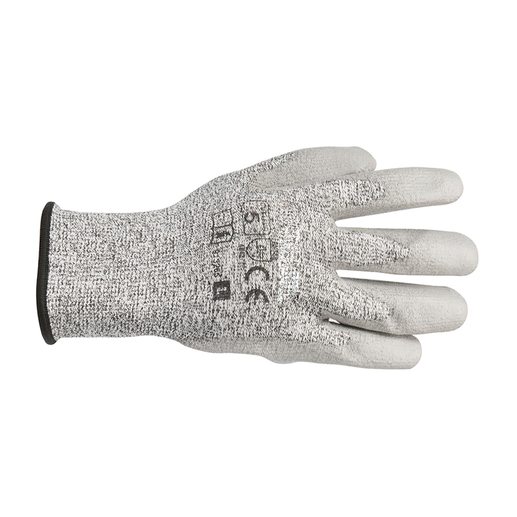 PU Palm Coated Work Gloves Garden Garage Cut Protection Very Strong Durable[Cut 5,20,DP01895]