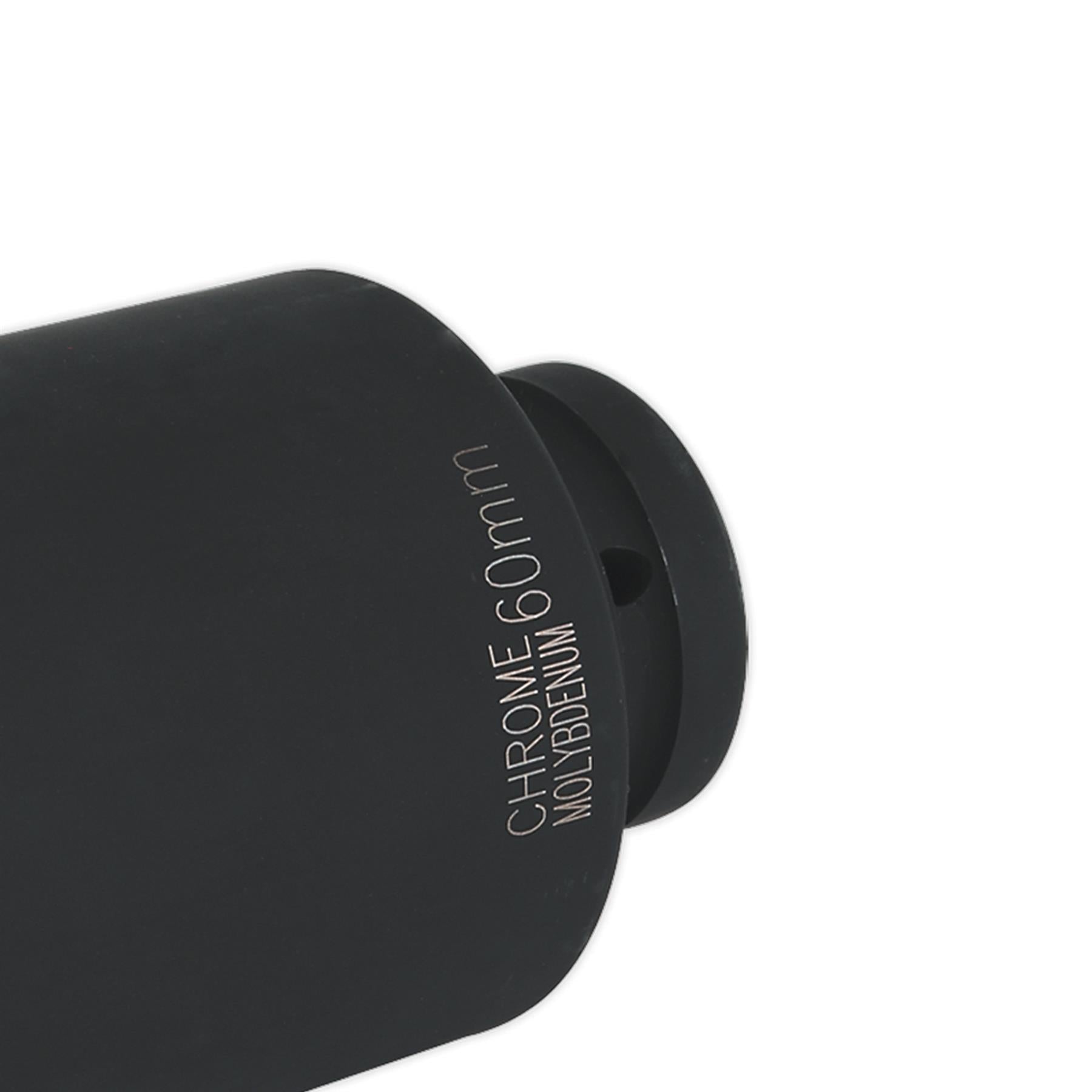 Sealey Impact Socket 60mm Deep 1"Sq Drive