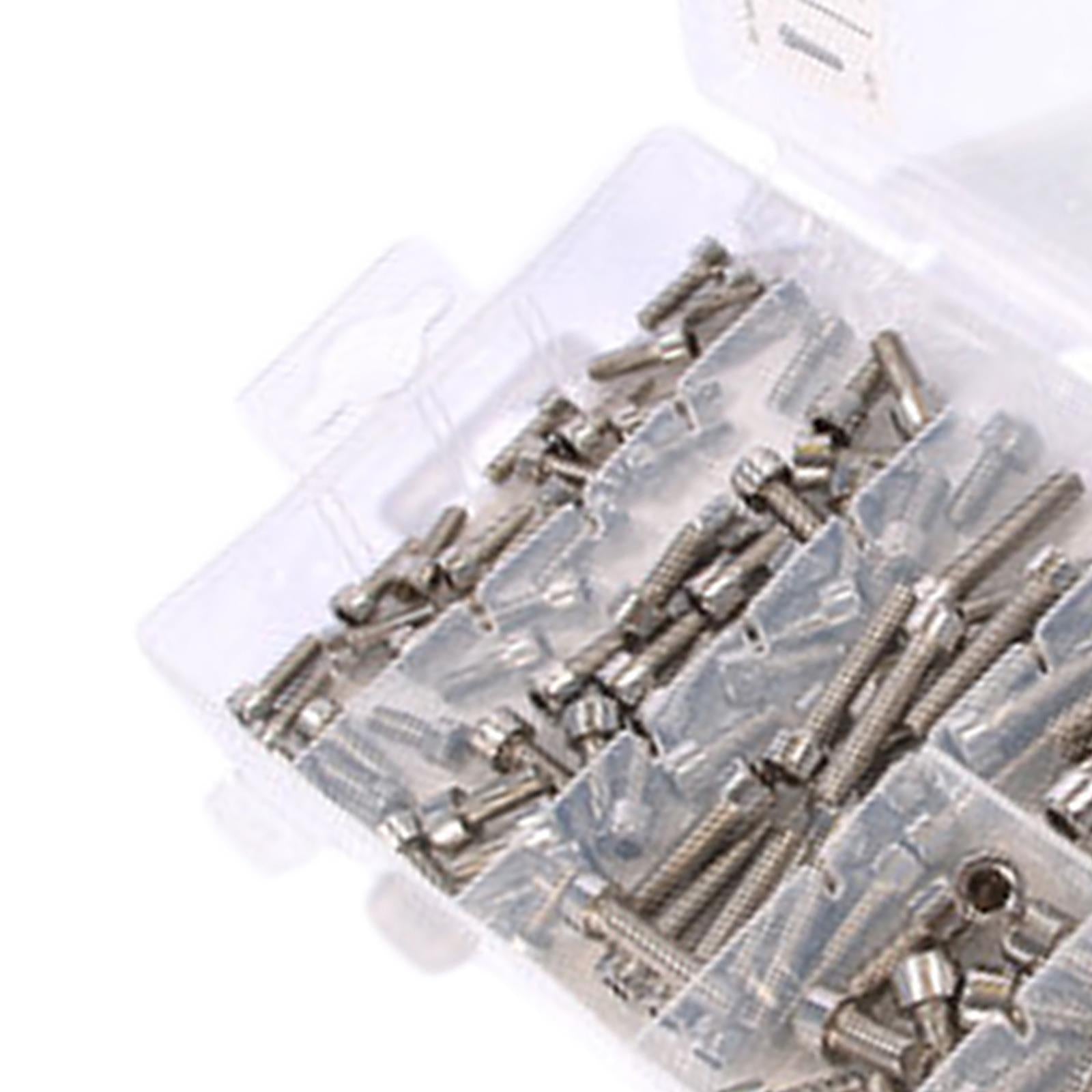 BlueSpot 106Pc Flat Head Phillips Self Tapping Screws Stainless Steel