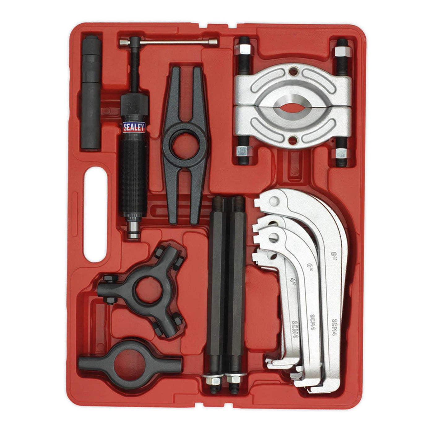 Sealey Hydraulic Puller Set 25 Pcs Garage Workshop DIY