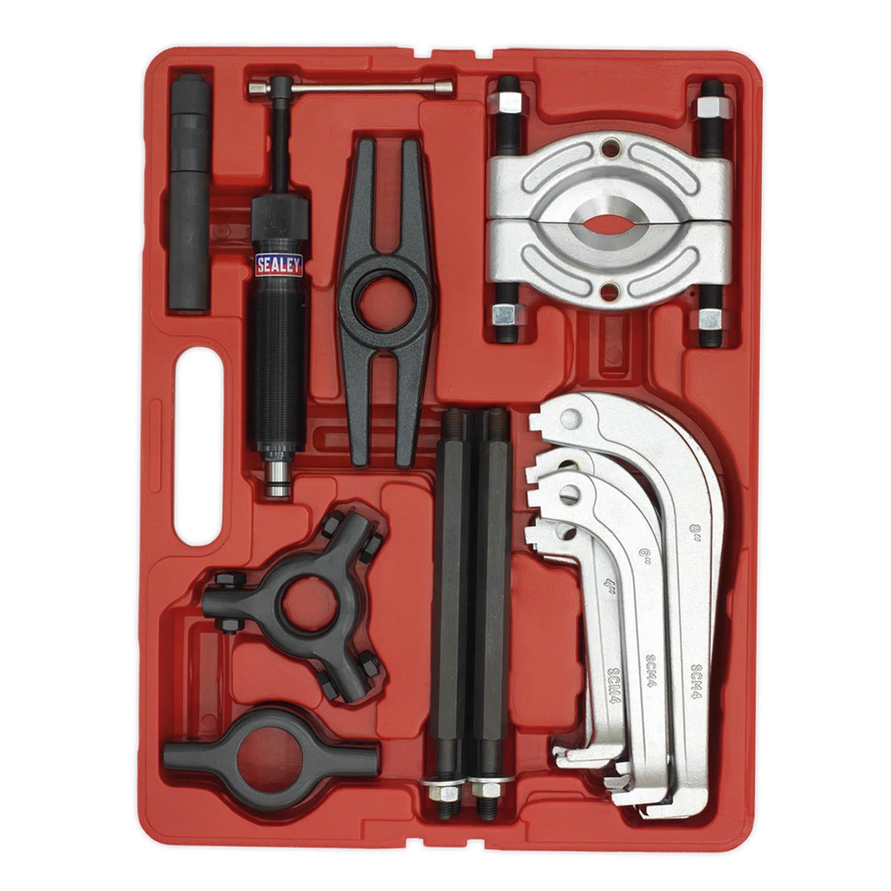Sealey Hydraulic Puller Set 25 Pcs Garage Workshop DIY