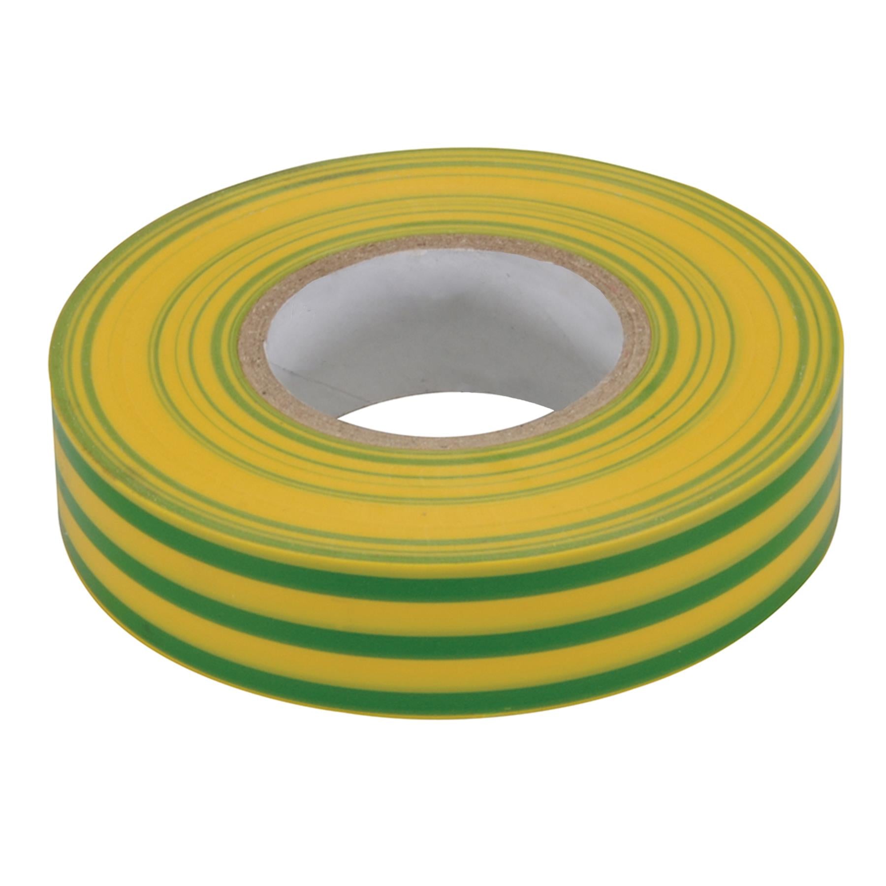 1 x PVC Insulation Electrical Tape Flame Retardent Green & Yellow