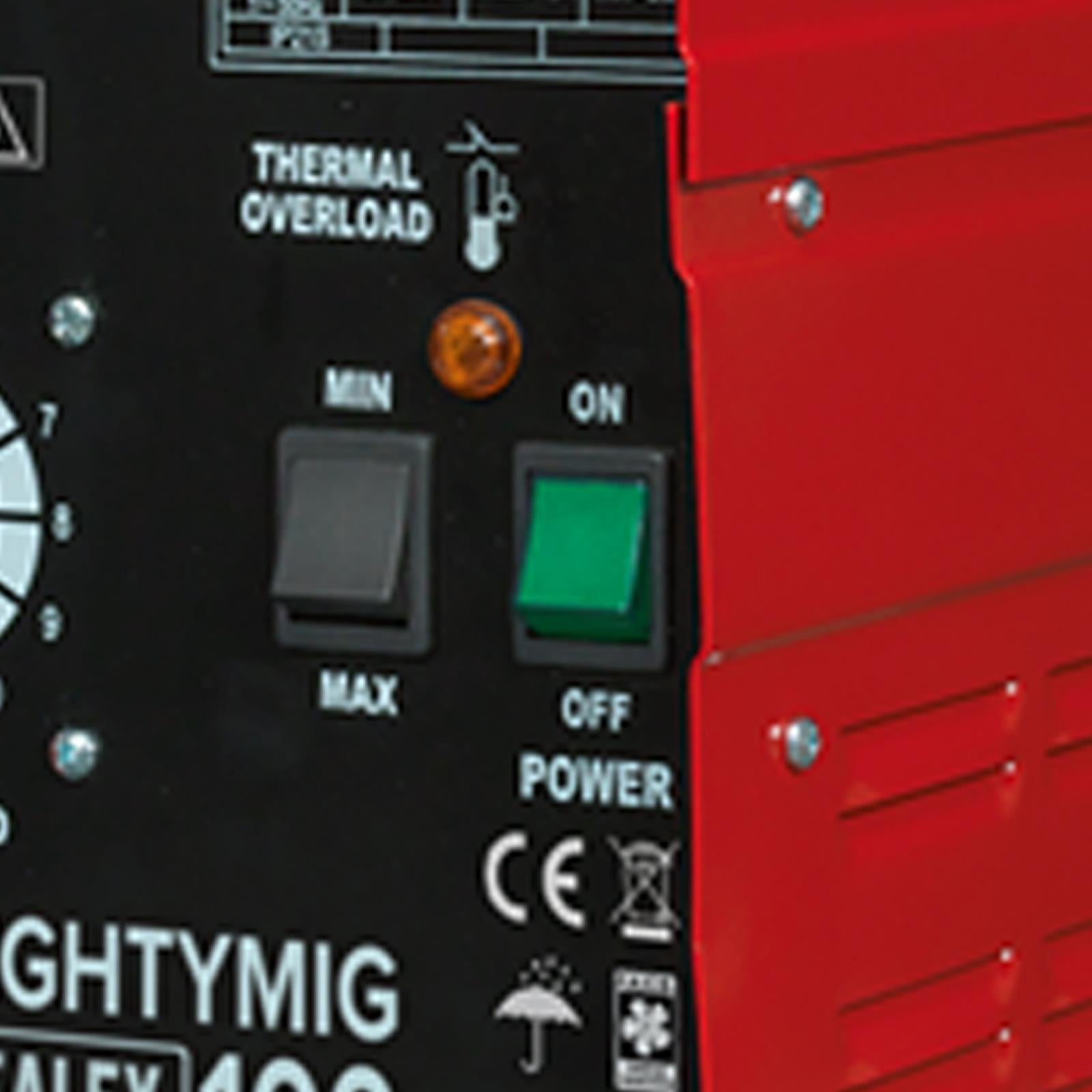 Sealey MIGHTYMIG100 Professional No-Gas MIG Welder 100Amp 230V