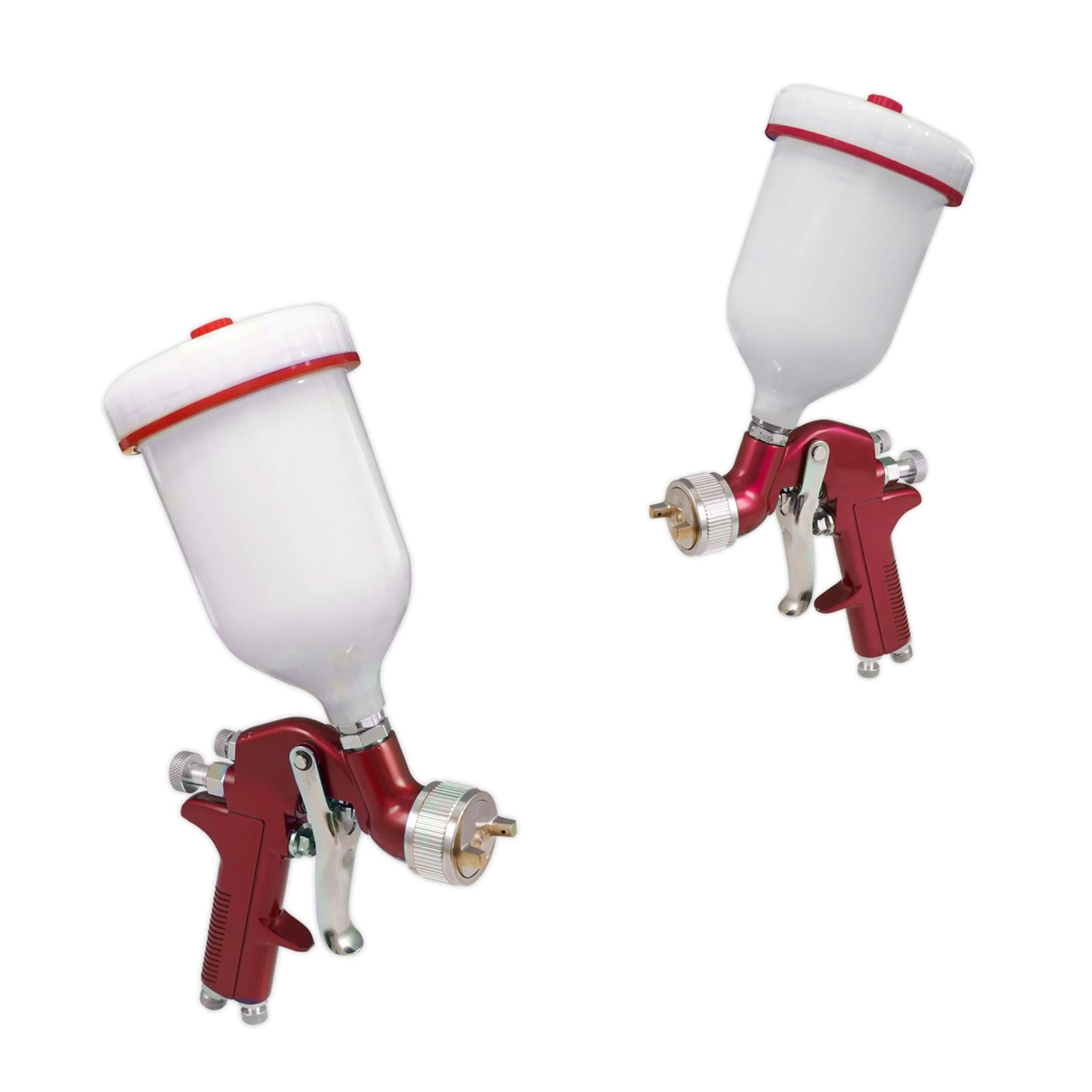 Sealey Gravity Feed Spray Gun 1.4mm Set-Up