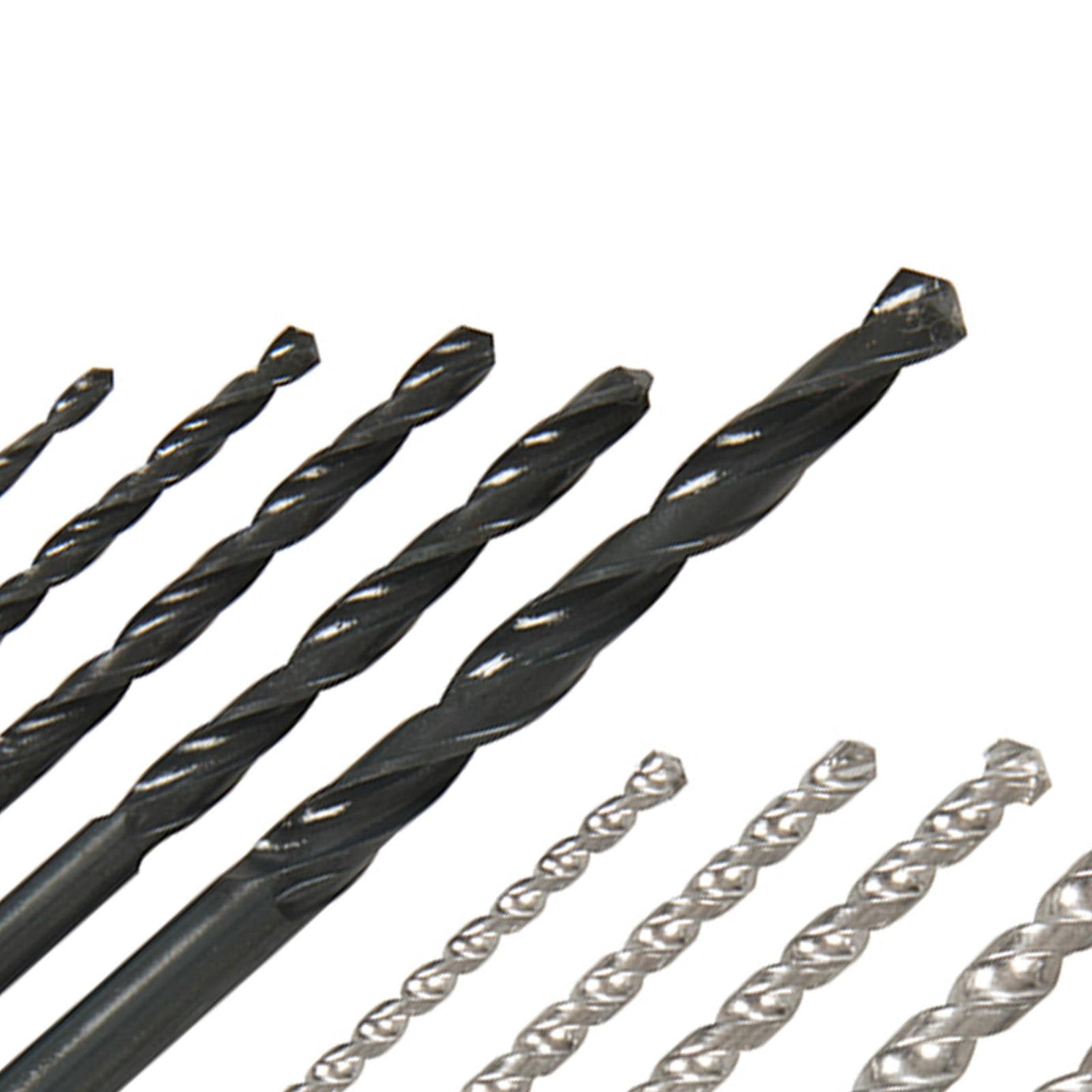 Combi Drill Bit Set 16Pc 2 - 10mm Multi Surface Use On Metal Plastic And Wood