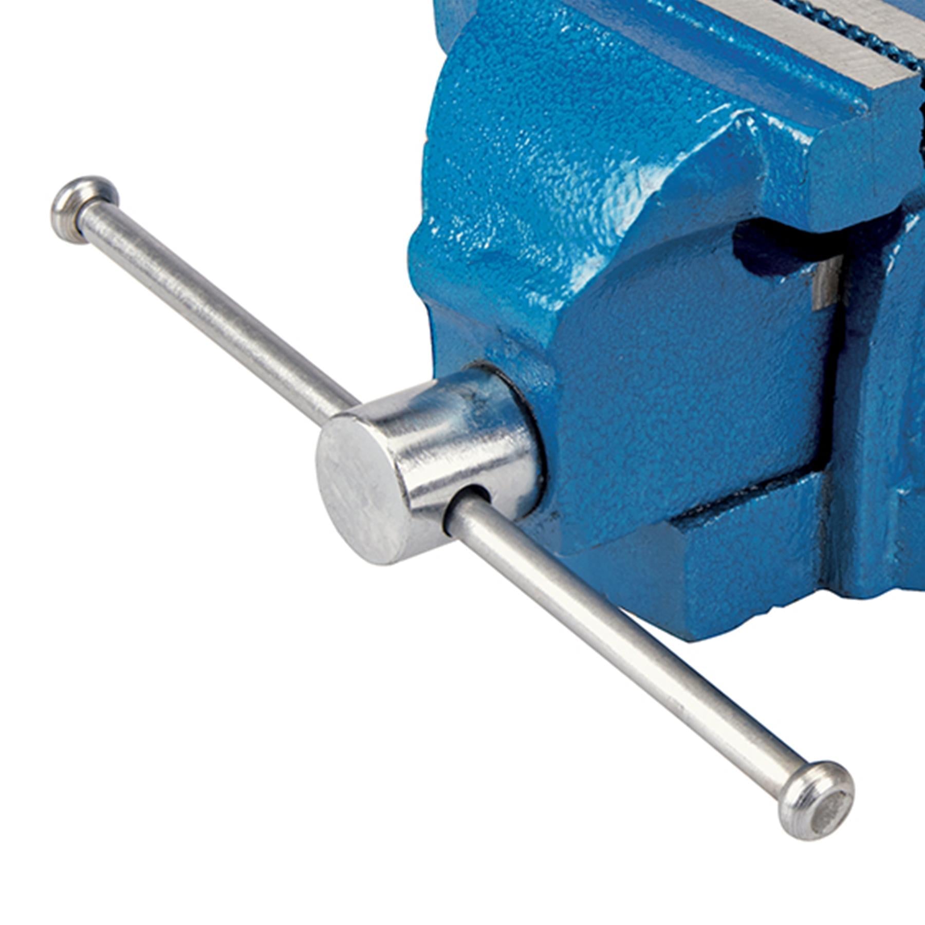 Engineers Vice 4.5Kg - 100mm (4") Cast-Iron Frame Weight 4.5Kg Painted Finish