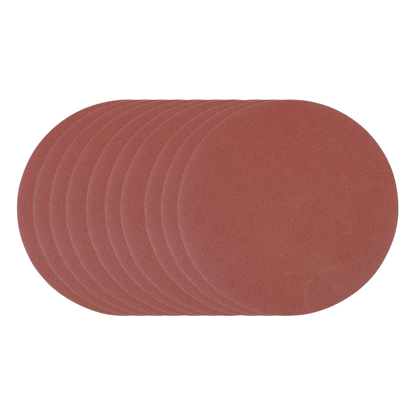 Sanding Discs 300mm 10Pk Grit 120 Hook & Loop Aluminium Oxide Sander Polishers