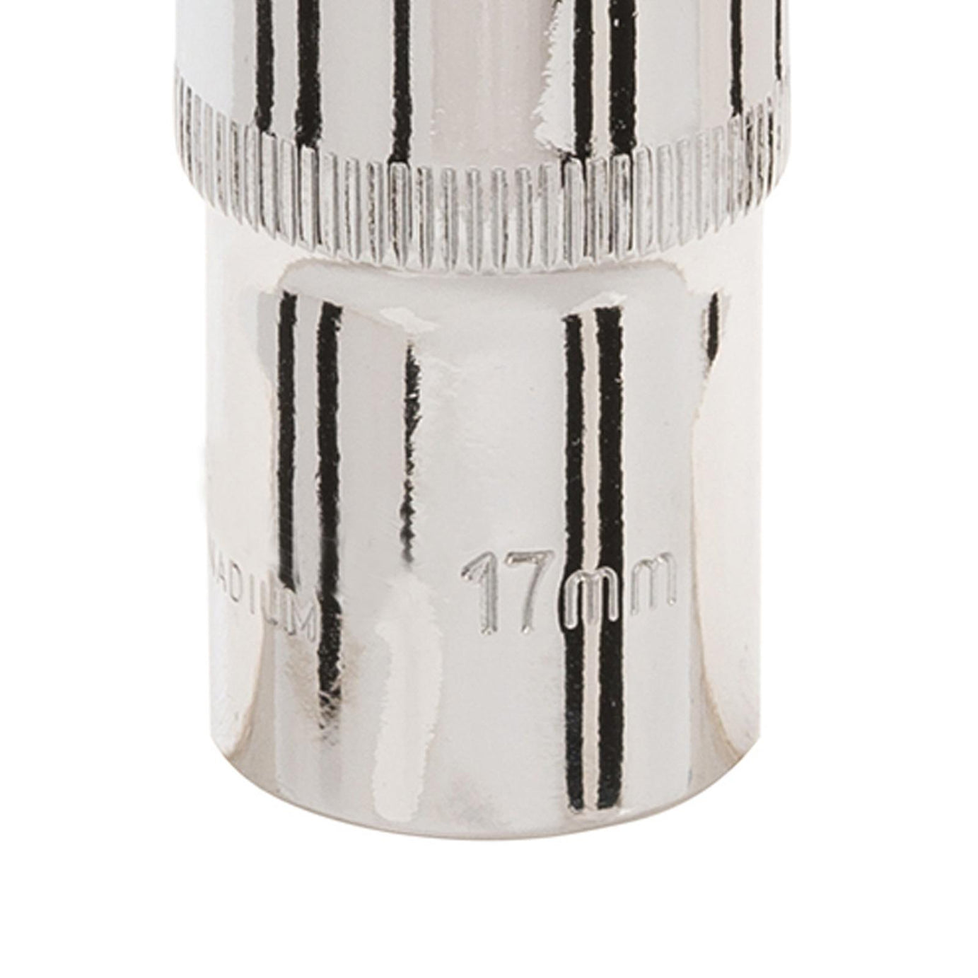 Deep Socket 3/8" Drive 6pt Metric 6 Point Hex Corrosion Resistant Socket 17mm