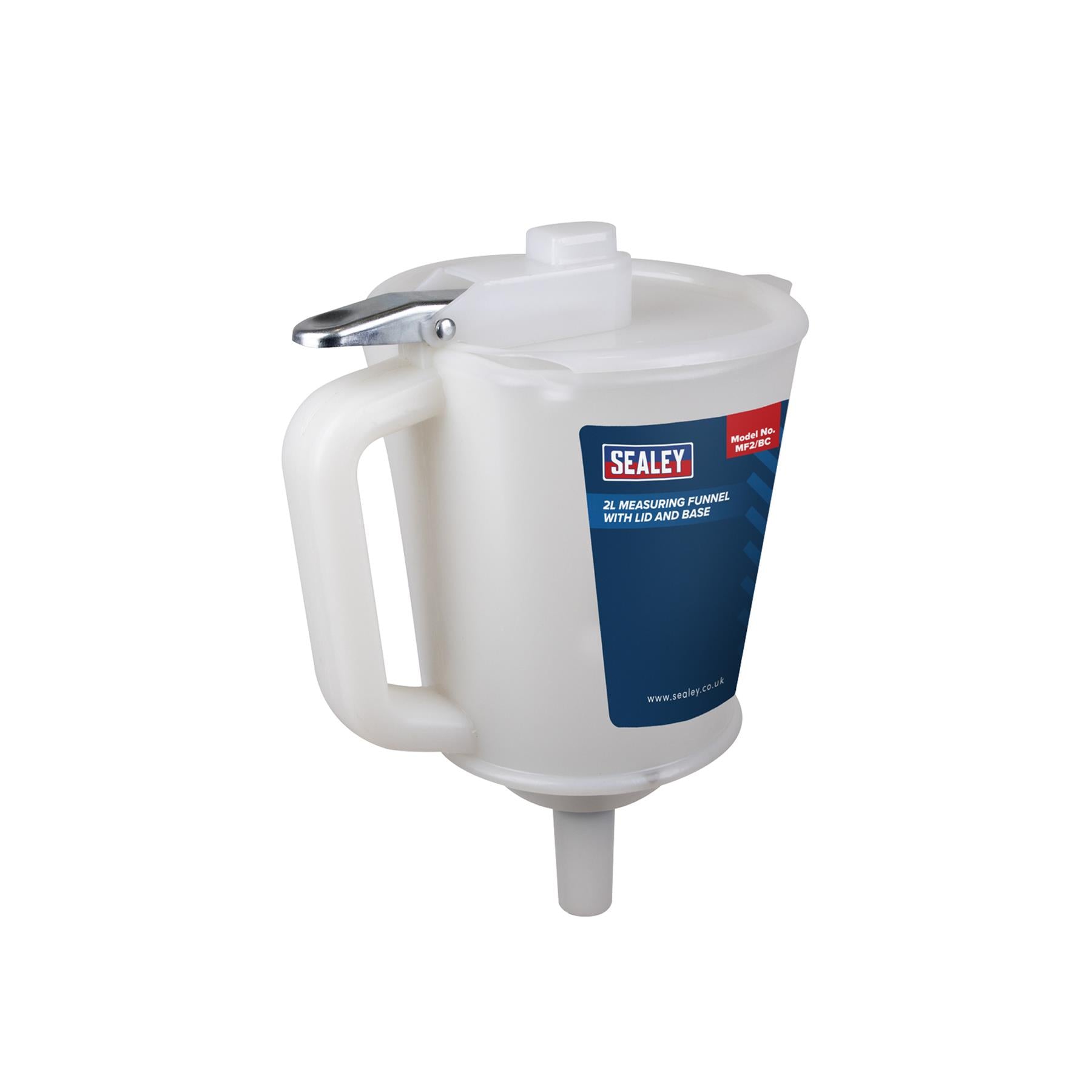 Sealey Measuring Funnel with Lid and Base 2L