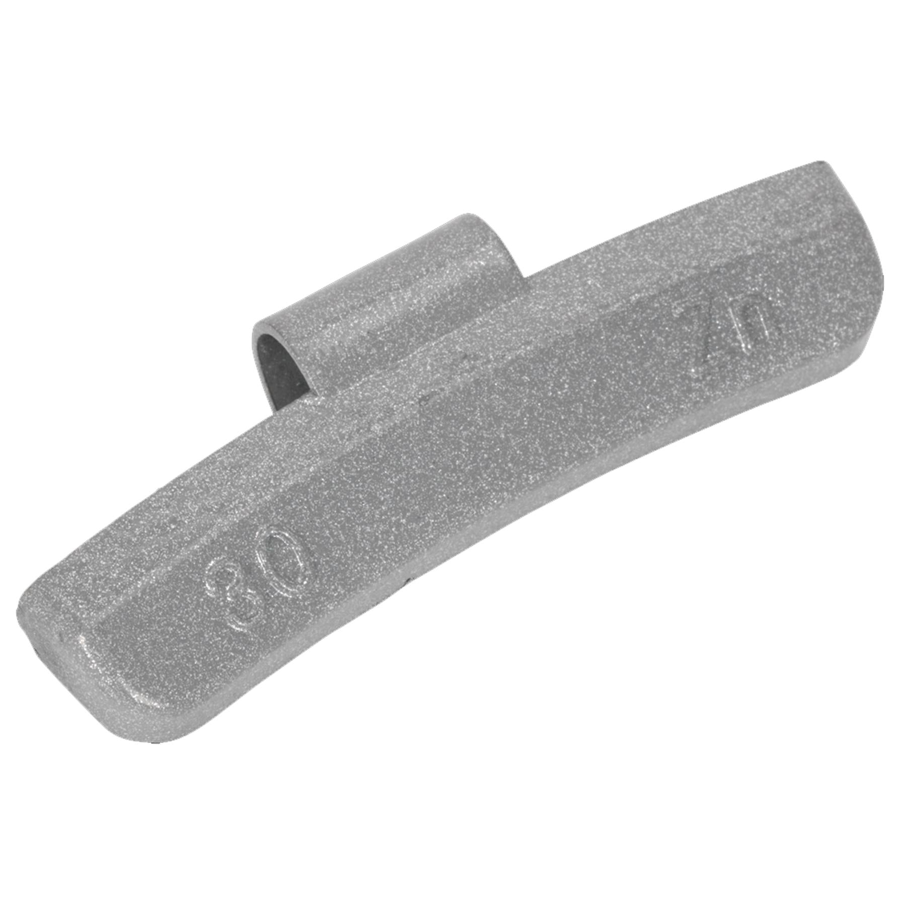 Wheel Weight 30g Hammer Plastic Coat Zinc Alloys Pk 100 Sealey