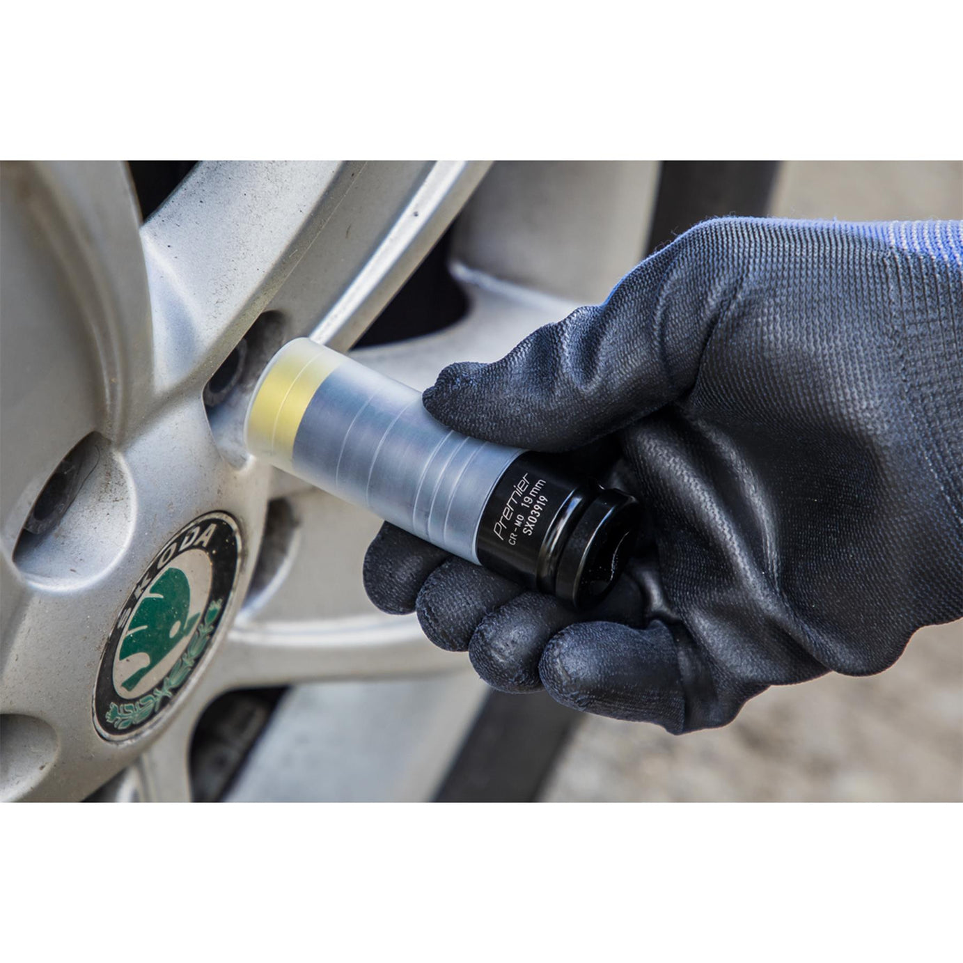 Sealey Alloy Wheel Ultra-Power Impact Socket 19mm 1/2"Sq Drive