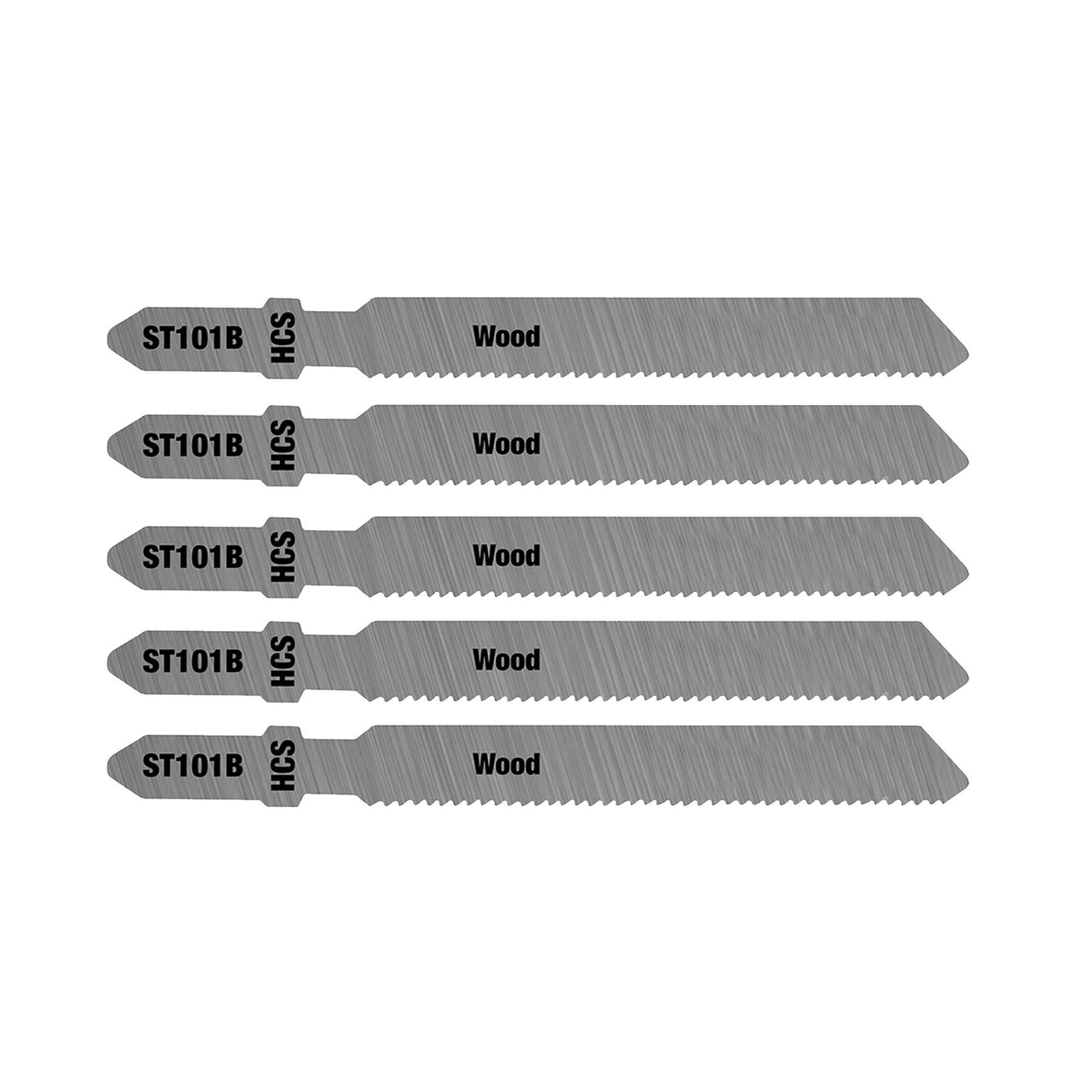 5 X Jigsaw Blade Blades Wood Cutting Softwood Pipes Profiles DIY ST101B