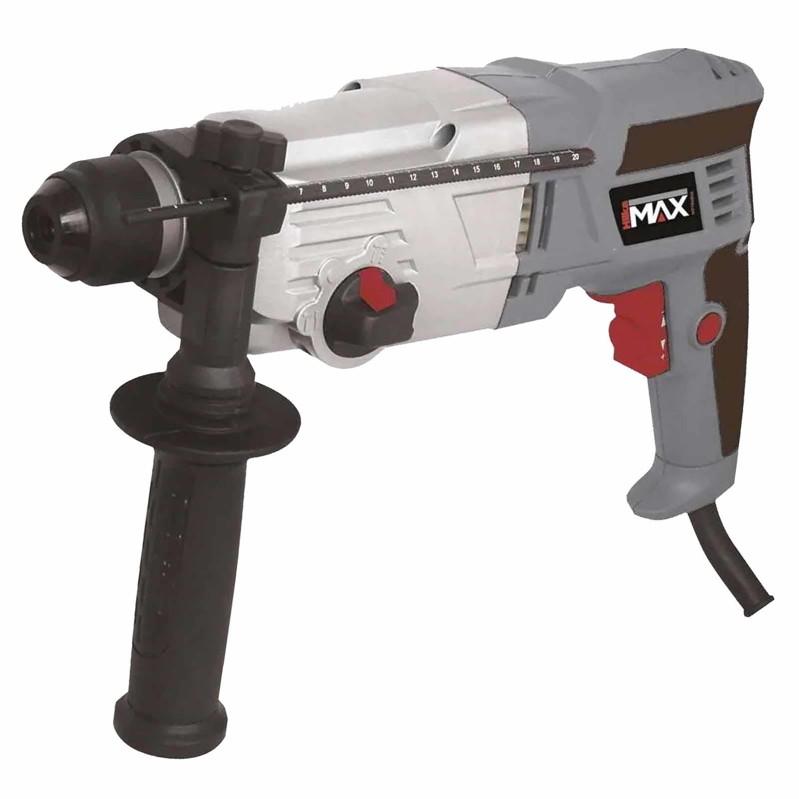 850W SDS Plus Rotary Hammer Drill 3 Function Mode 230V