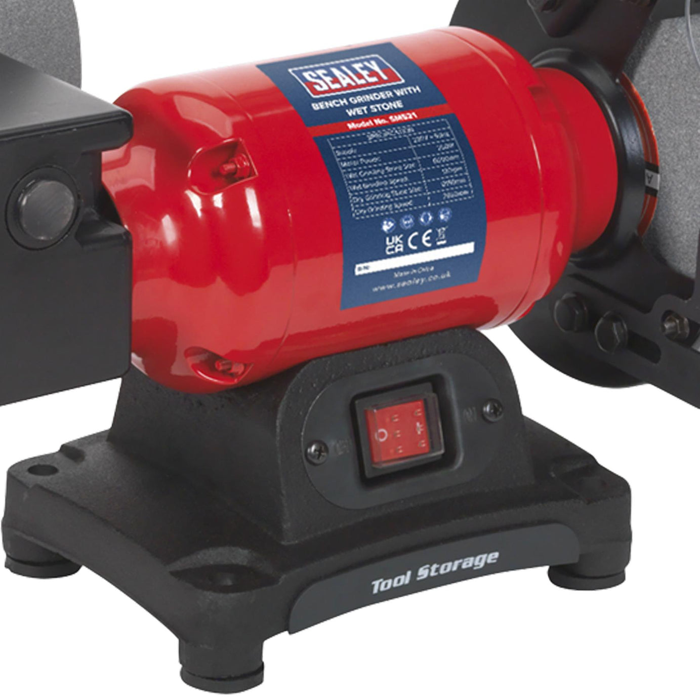 Sealey Bench Grinder Wet & Dry 200/150mm 250W/230V