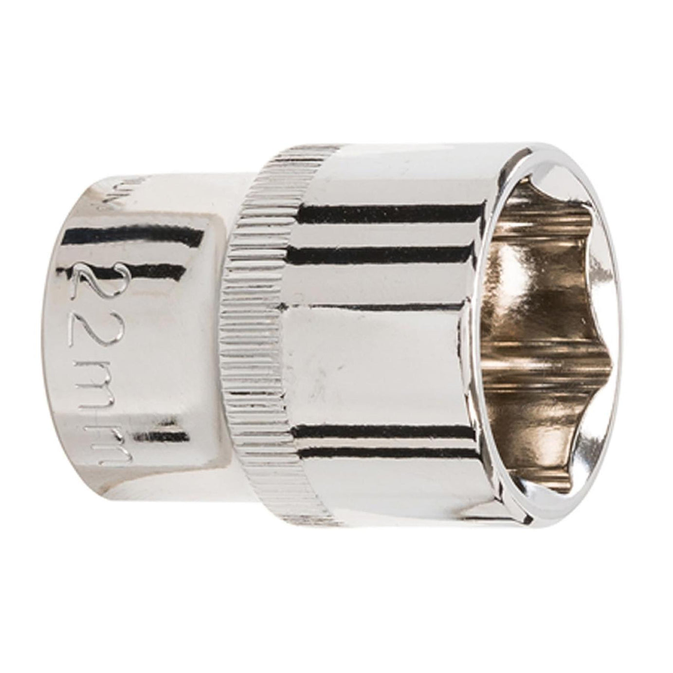 Socket 1/2" Drive Metric Hex Square 22mm Individual Hex Polished Crv Quality