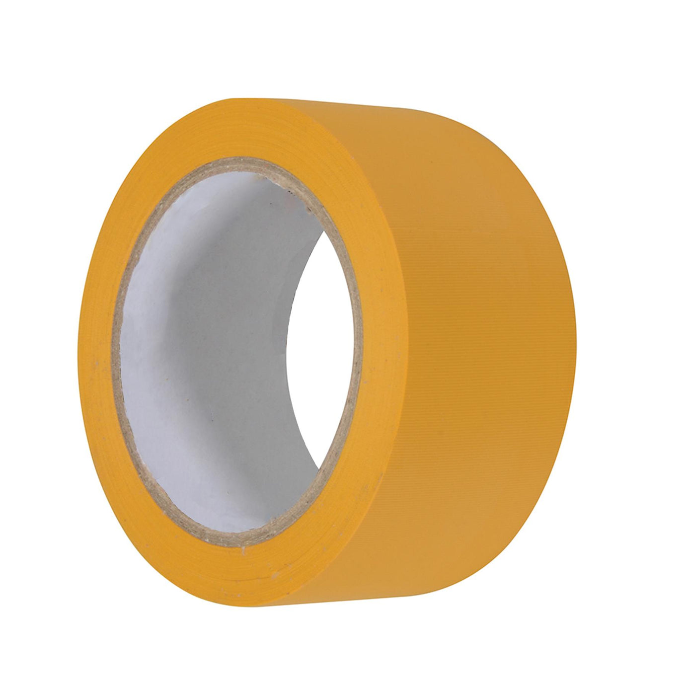 Builders Tape - 50mm X 33M Yellow Rubber Adhesive On A Soft Pvc Carrier