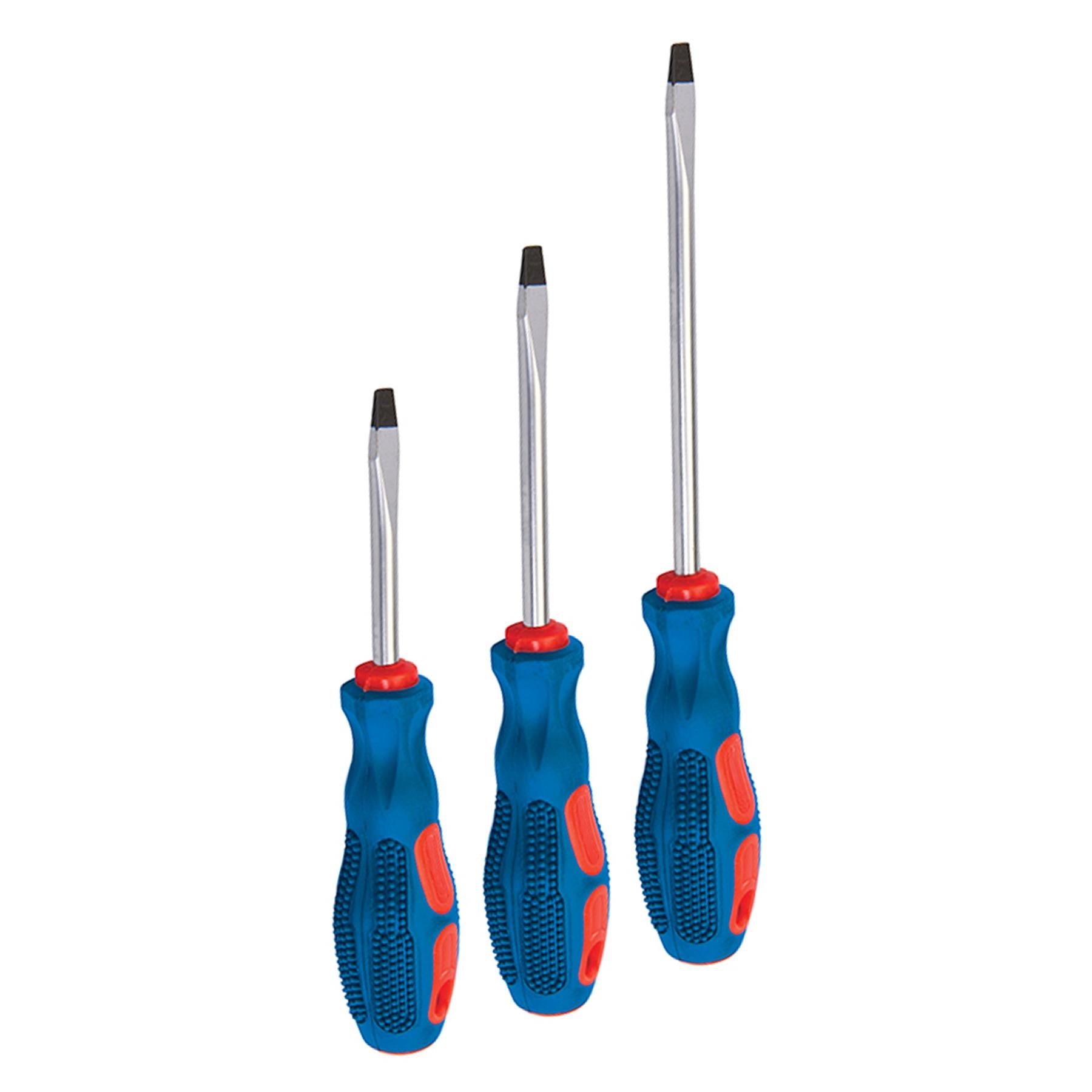 6Pce General Purpose Screwdriver Set Chrome Vanadium Steel Tempered Blade