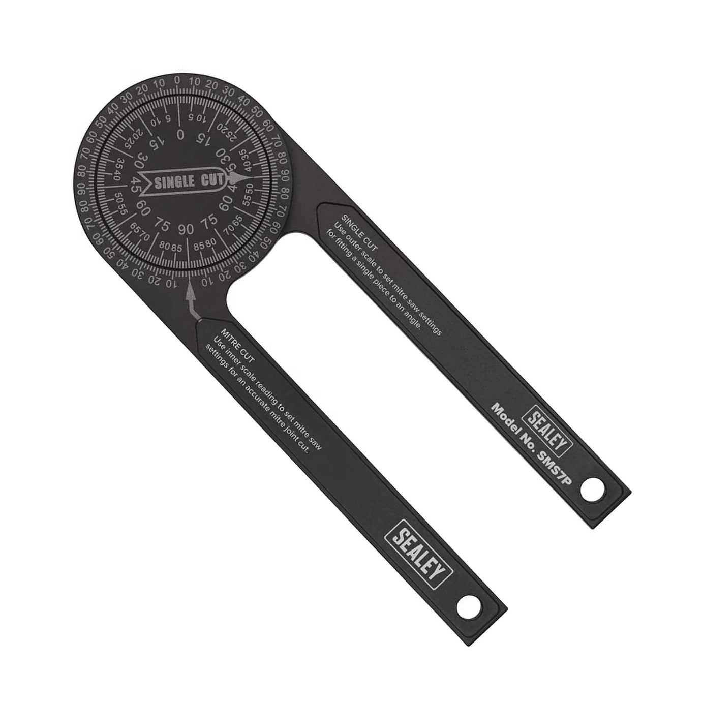 Sealey Mitre Saw Protractor - Aluminium