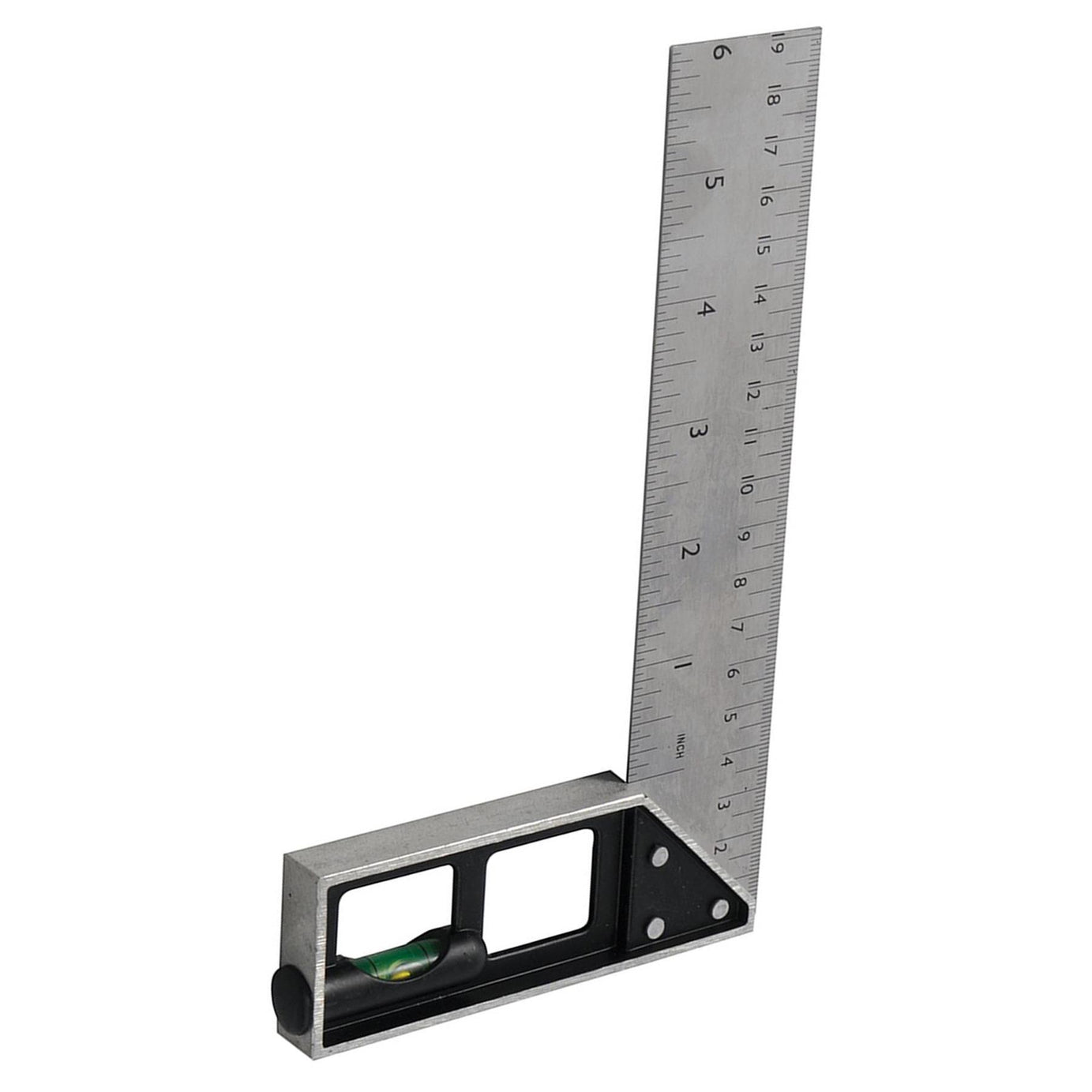 Tri & Mitre Square With Spirit Level 150mm Cast Aluminium Stock Quality