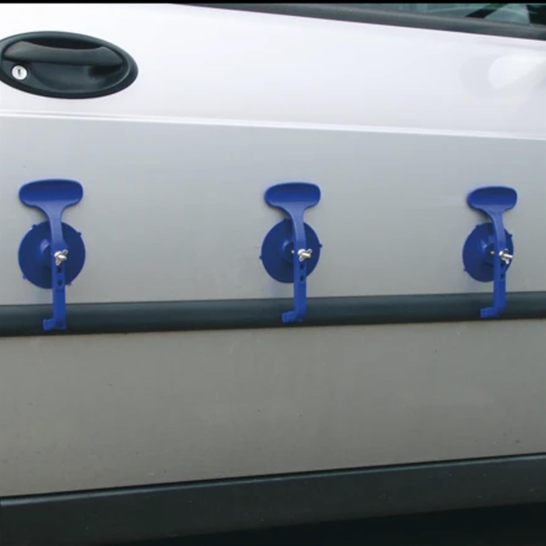 Sealey Bodyshop Workshop Suction Panel Window Clamp Set 6pc Car Vehicle Glass