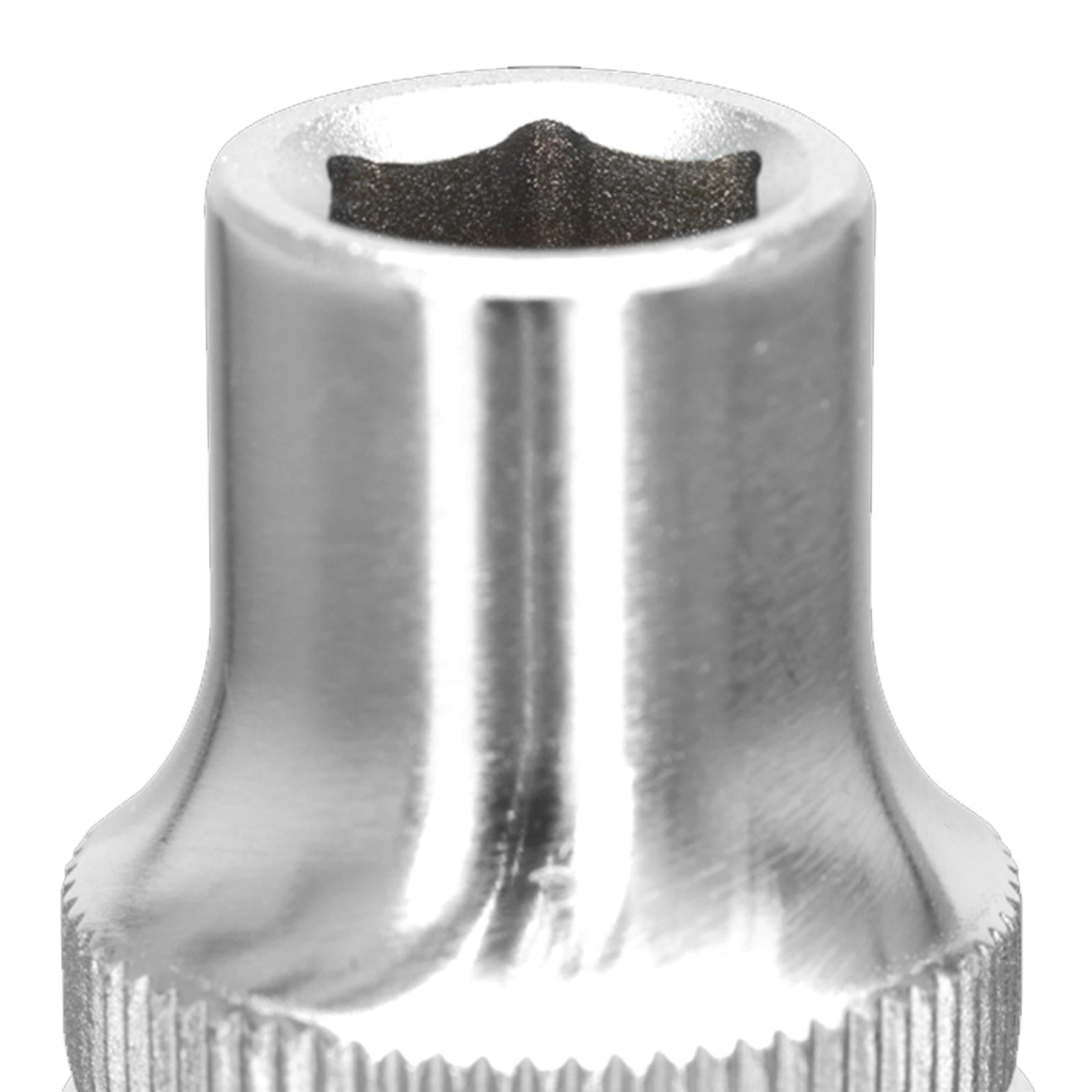 Sealey WallDrive Socket 9mm 1/2"Sq Drive Chrome Vanadium steel