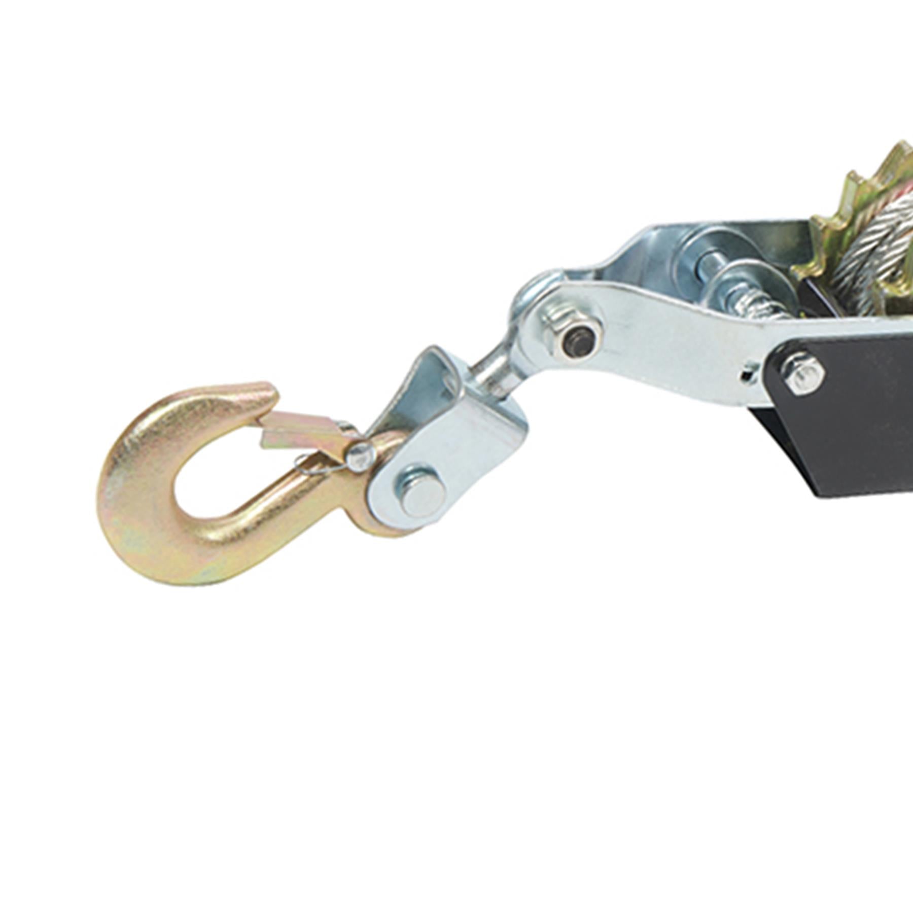 Hand Cable Puller 3500Kg Heavy Duty 3M Steel Cable Dual-Gear Operation Quality